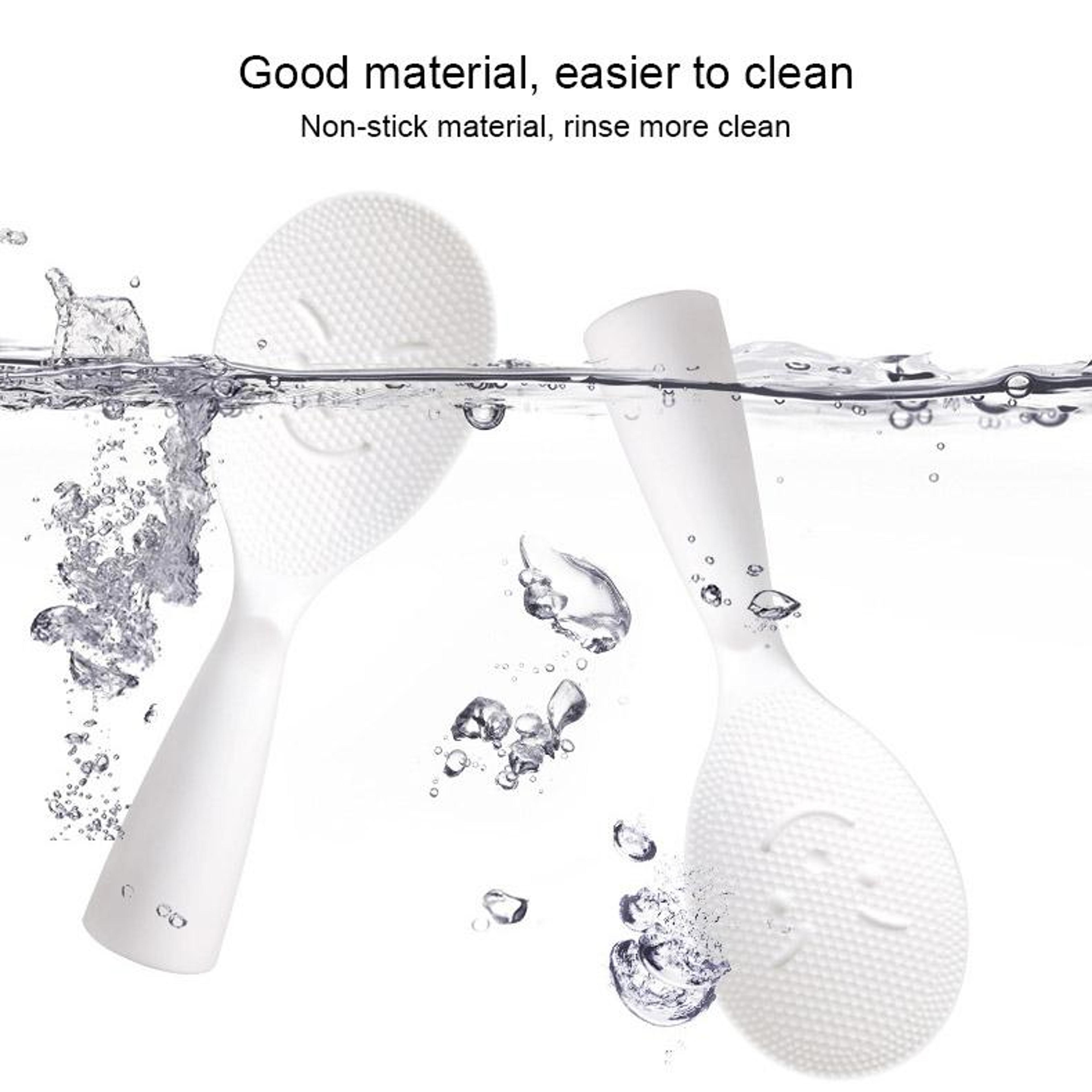 Creative Vertical Rice Spoon Standable Vertical Rice Spoon With Smile Face Food Grade Kitchen Rice  1