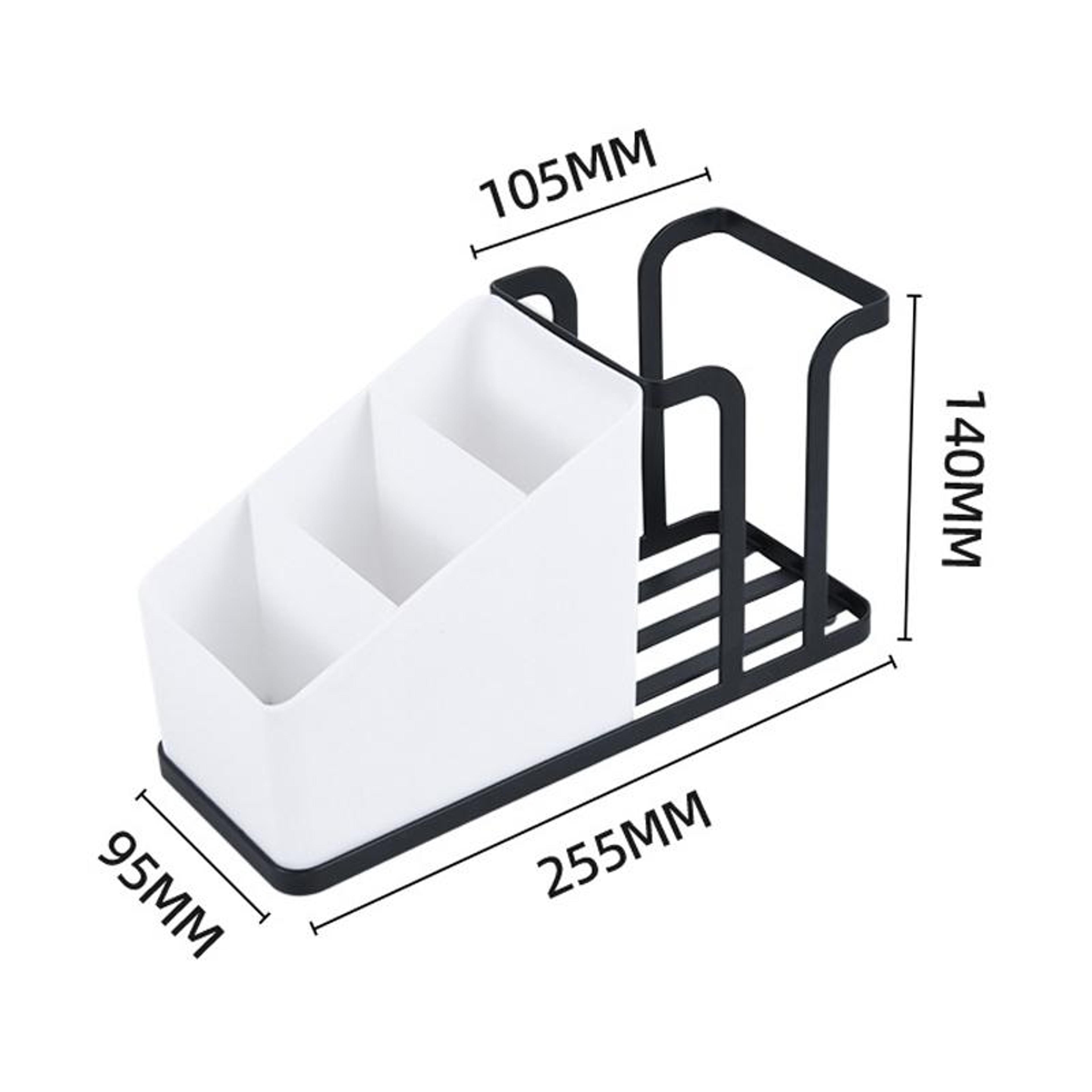 Iron Disposable Cup Holder And Coffee Station Organizer For Paper Cups And Tea Bags 7
