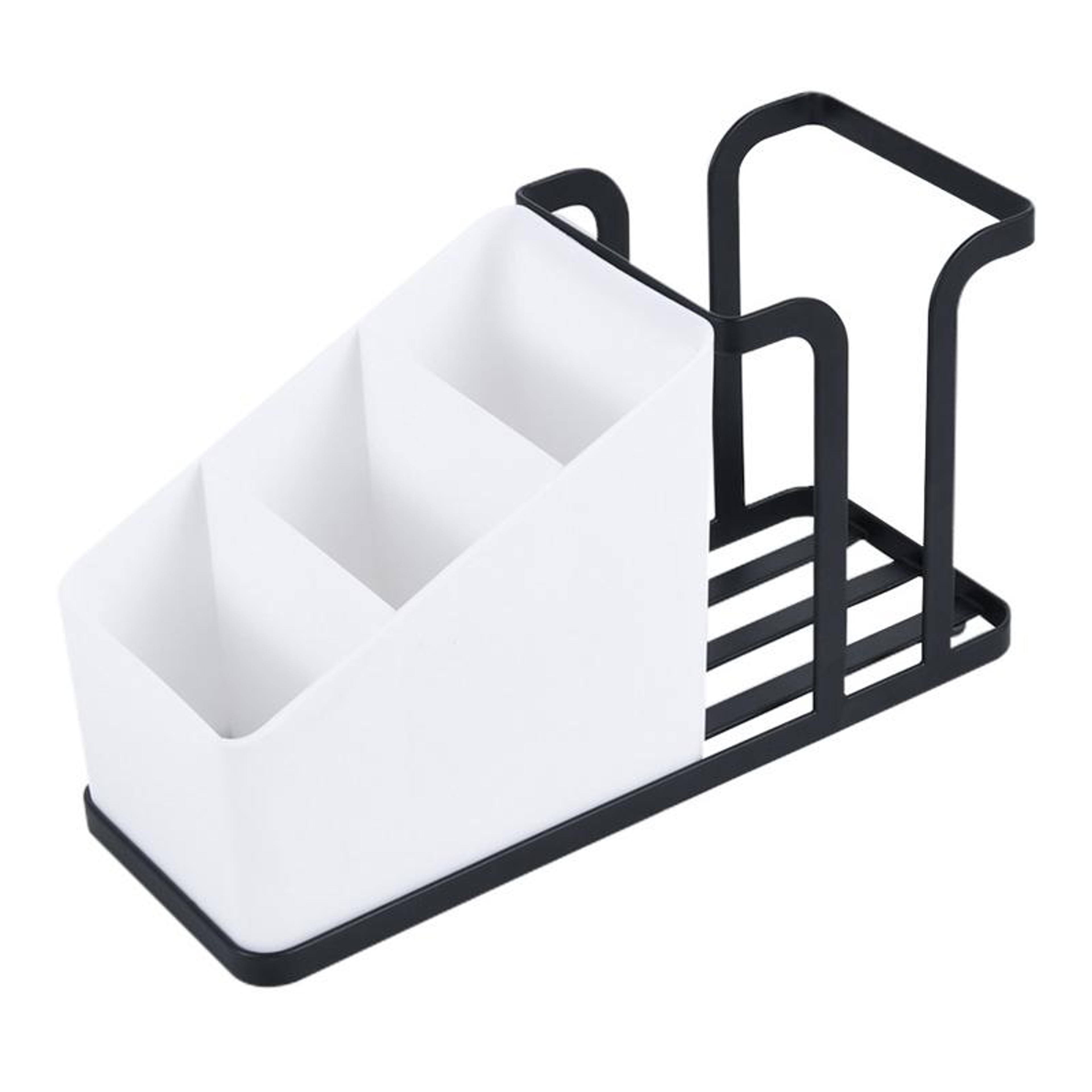 Iron Disposable Cup Holder And Coffee Station Organizer For Paper Cups And Tea Bags 10