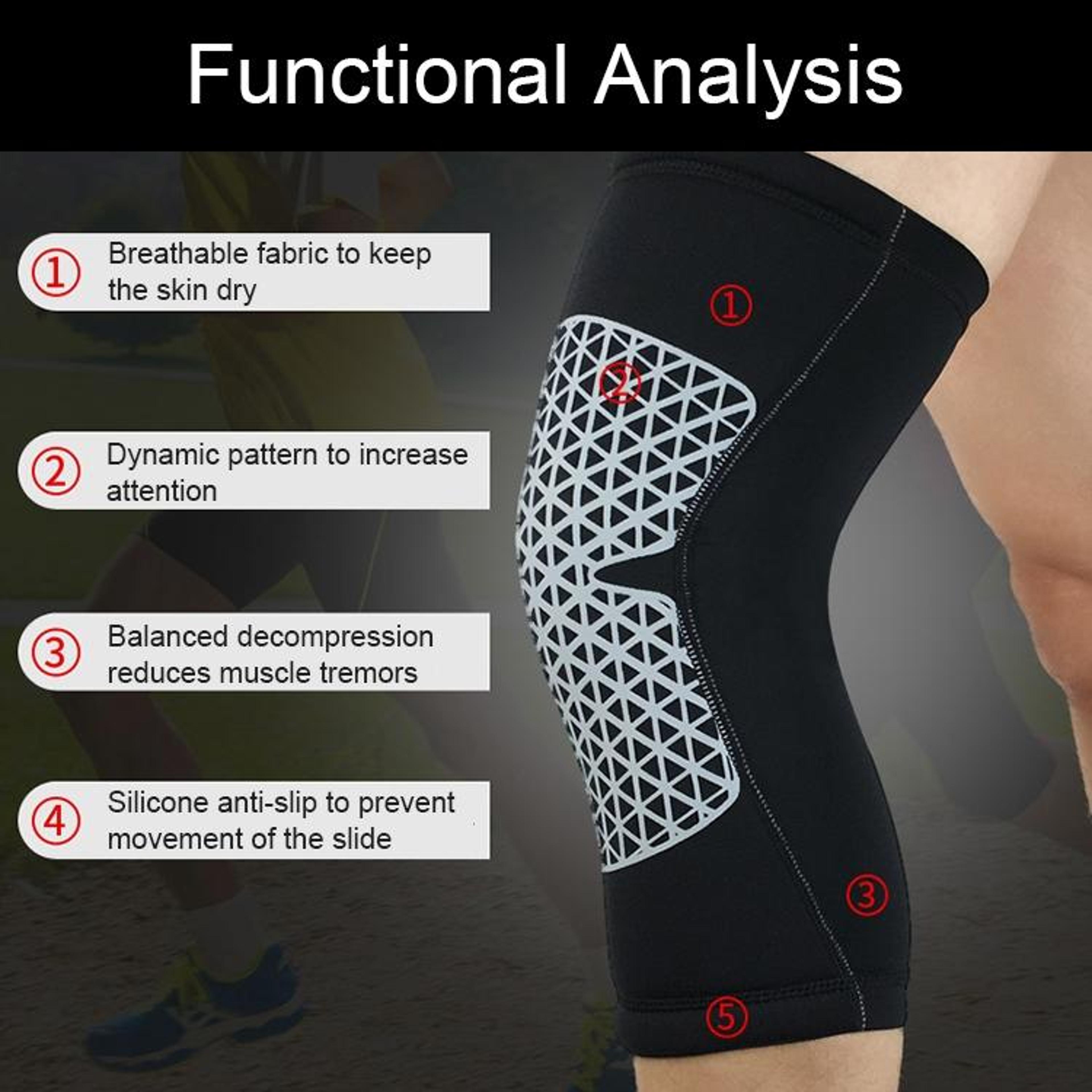 Premium Outdoor Knee Pads Breathable Anti Collision Sports Protective Gear 4