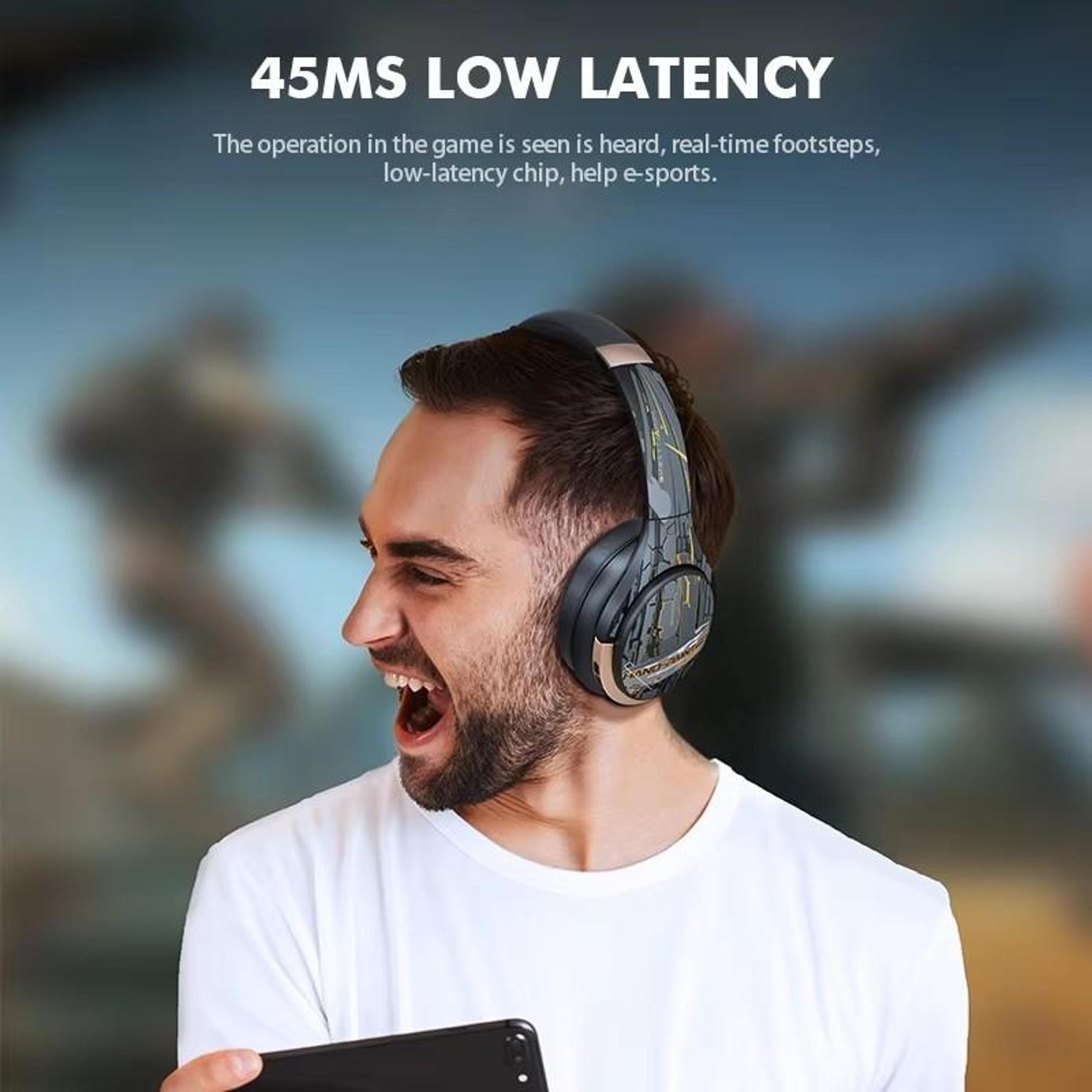 ANC Gaming Wireless Headphones With StudioQuality Sound 9