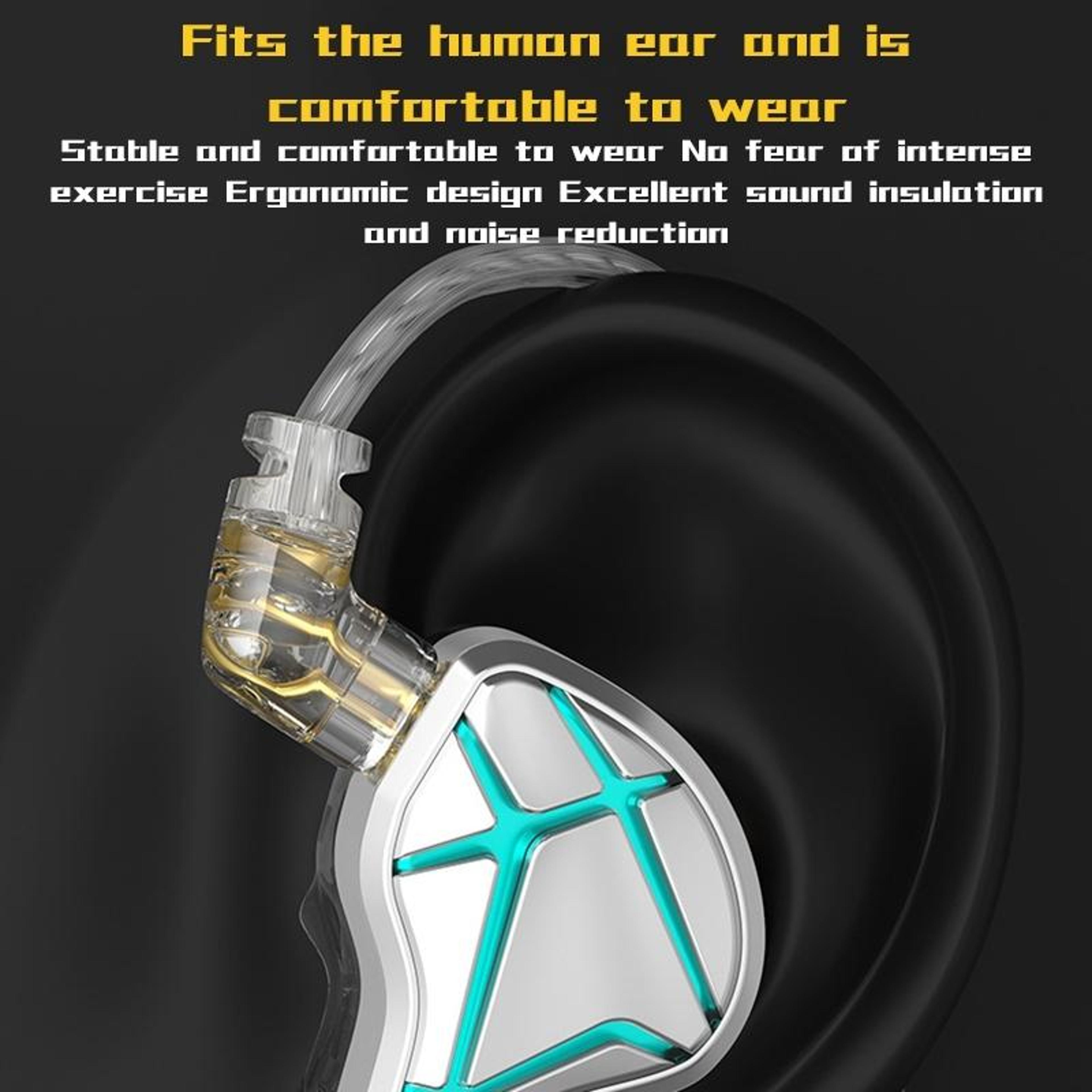 Dynamic Subwoofer Sports InEar HIFI Headphones 5