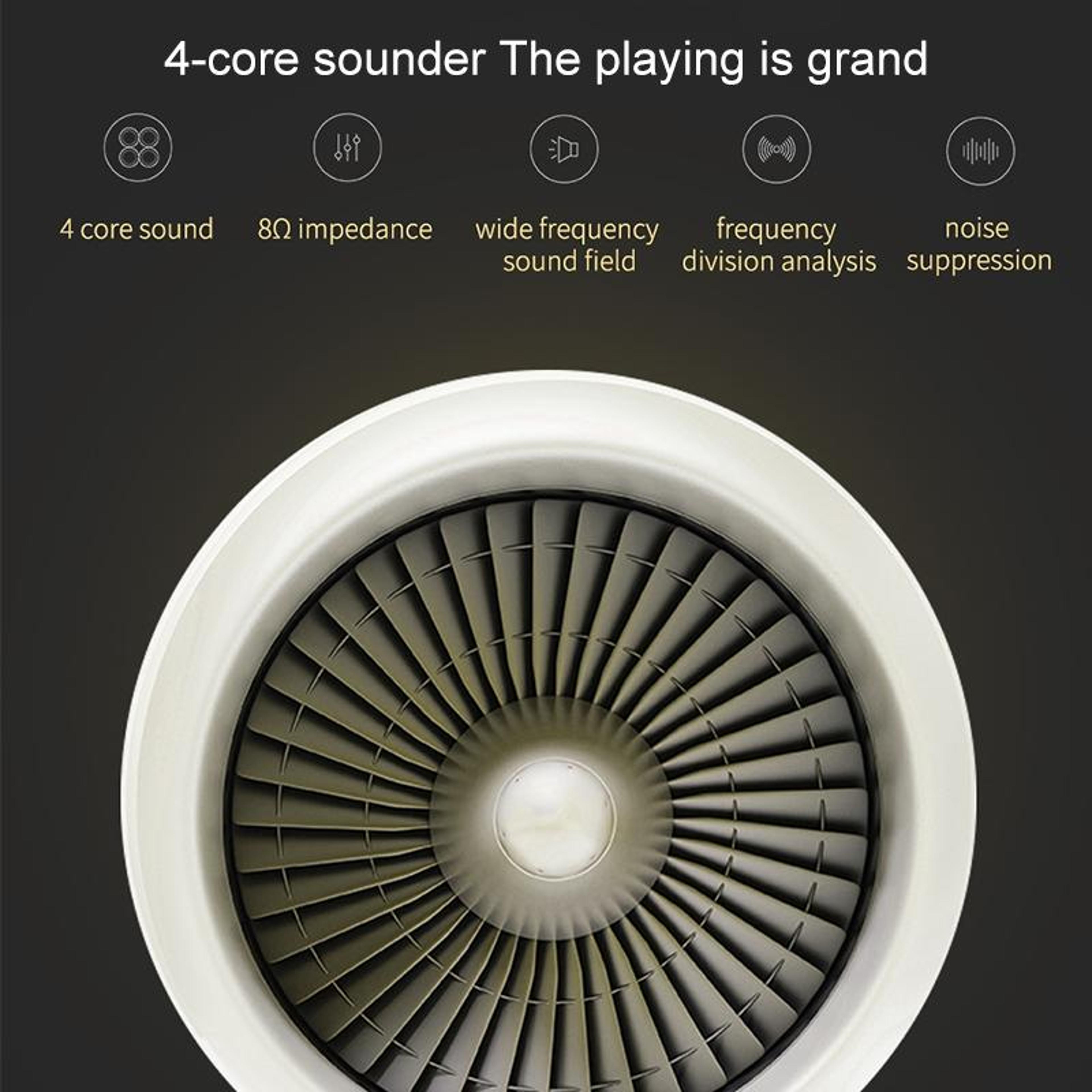 QKZ CK3 HIFI FourUnit InEar Music Headphones White 3