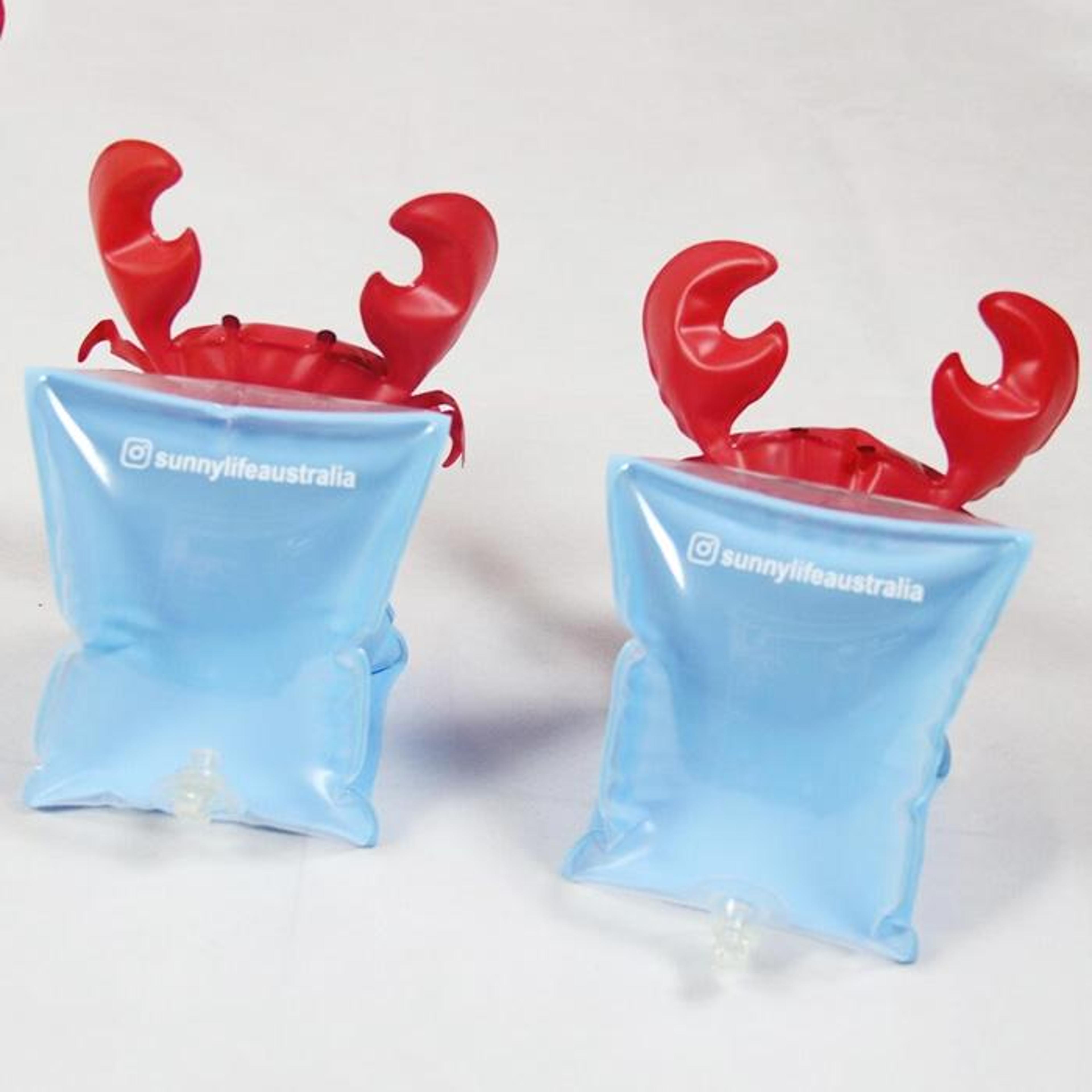 Crab Kids Swim Arm Bands Inflatable Water Wings 3