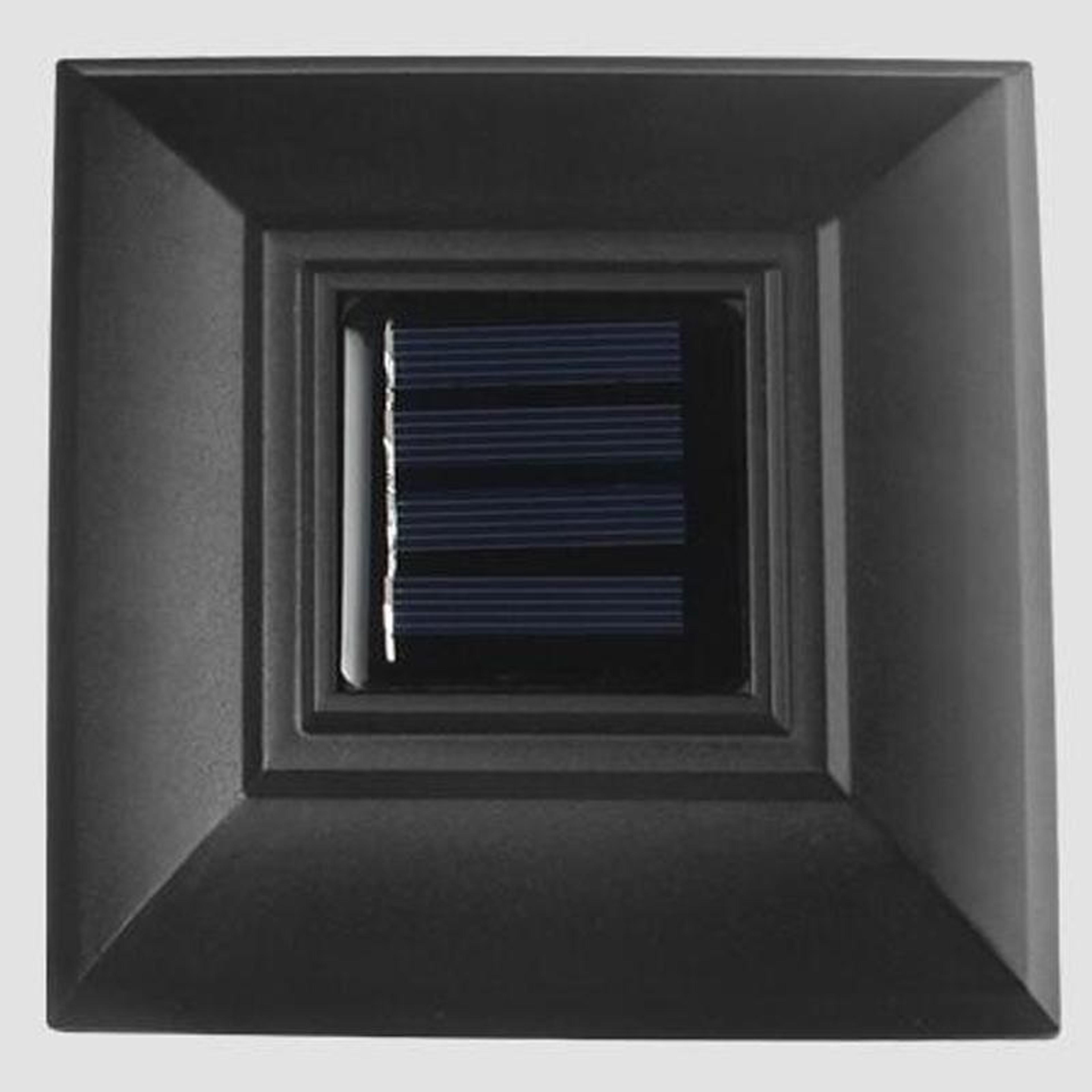 Solar Outdoor Garden Pillar Light Waterproof Decorative Wall Lamp 5