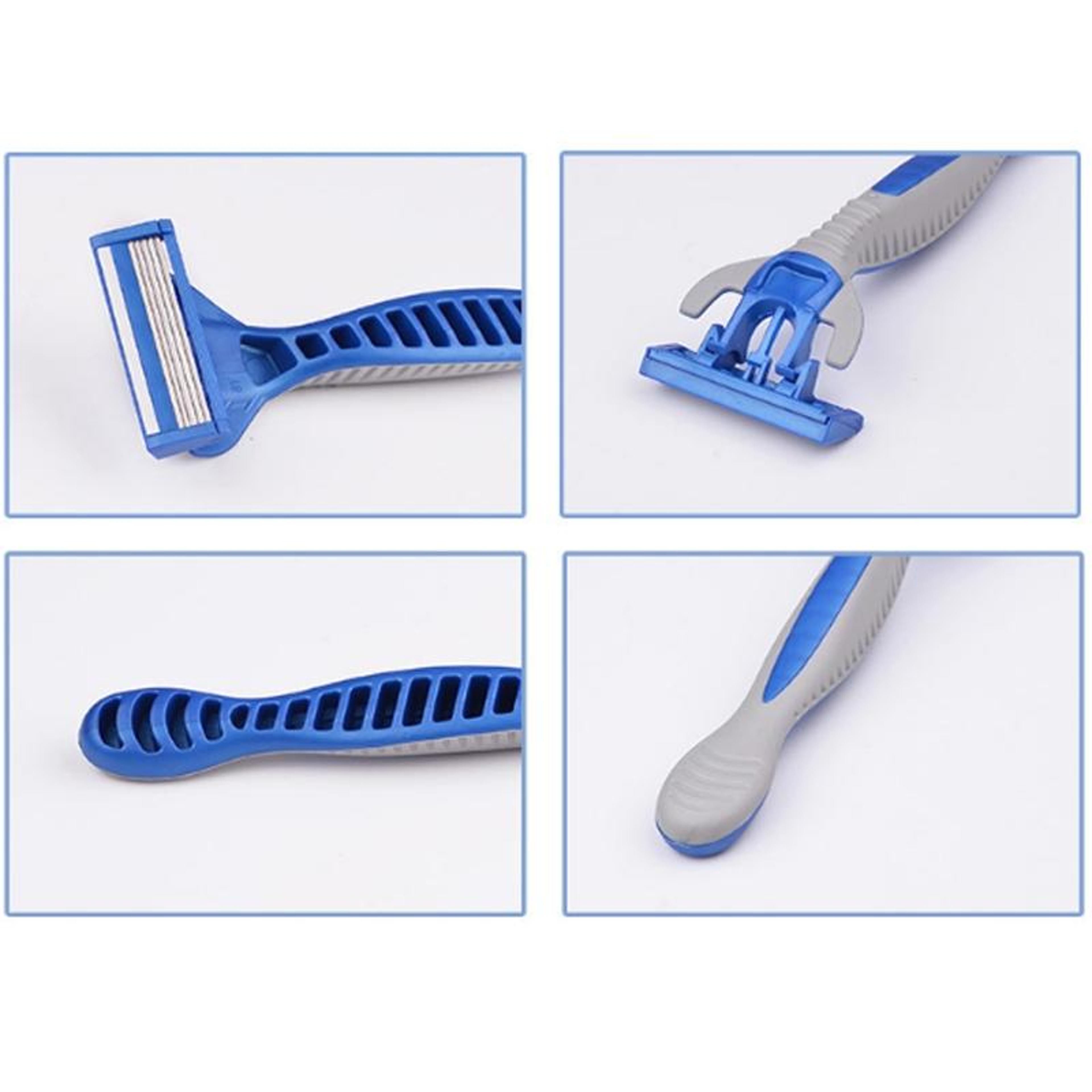 Blade Mens Disposable Razor With Stainless Steel Cutter Head 3