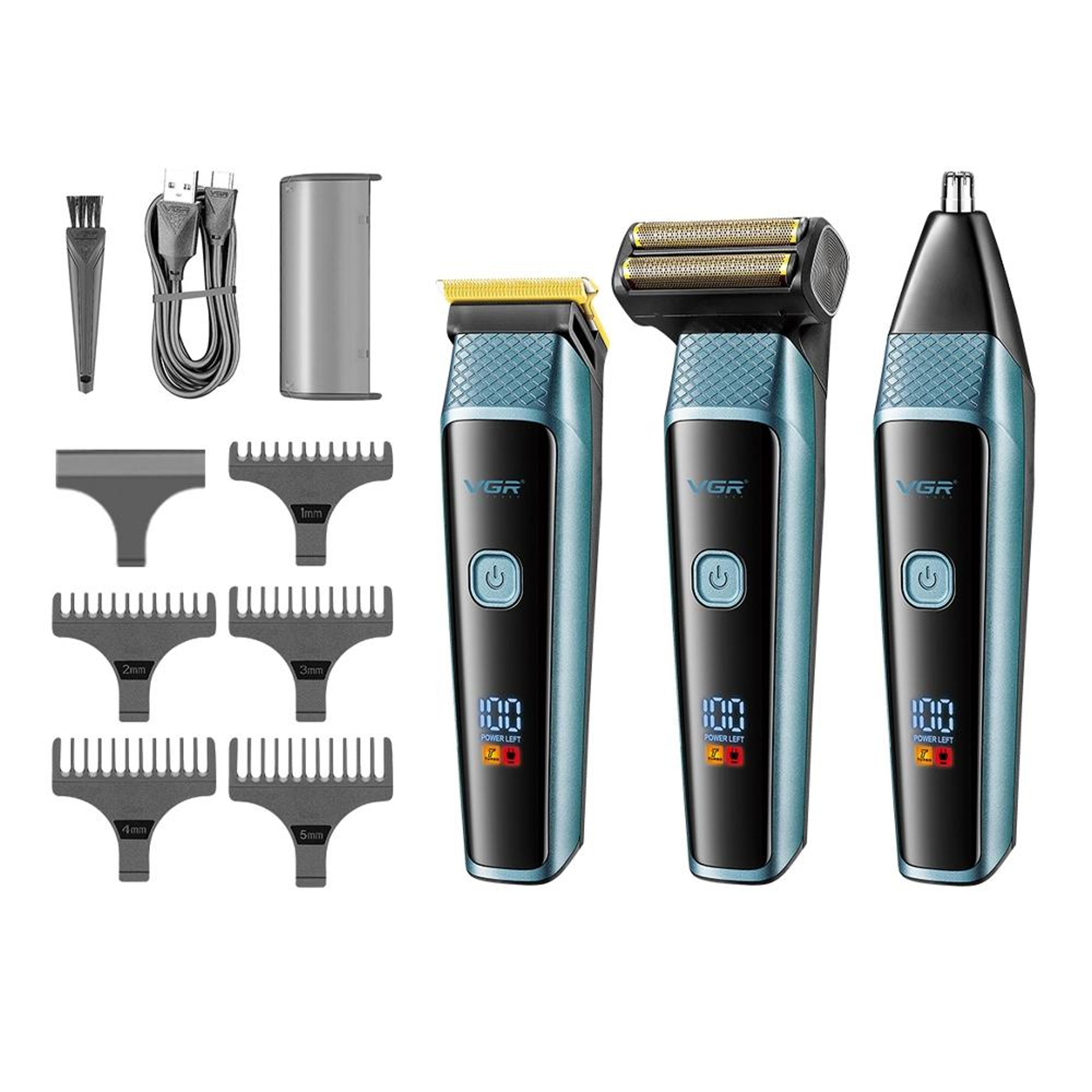 3 In 1 Nose Hair Trimmer And USB Rechargeable Electric Shaver 4