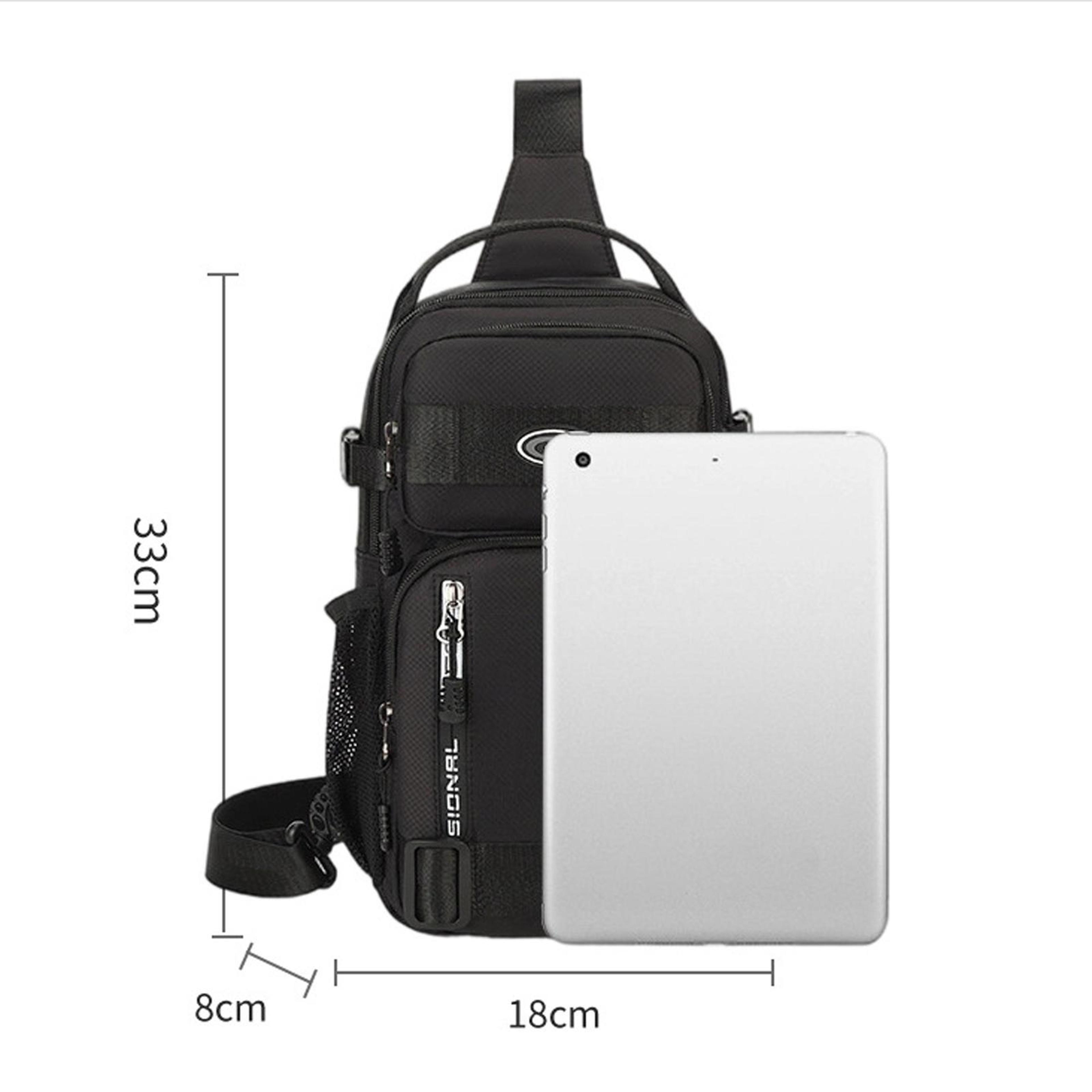 Large Capacity Mens Sports Chest Bag For Travel And Daily Carry 4