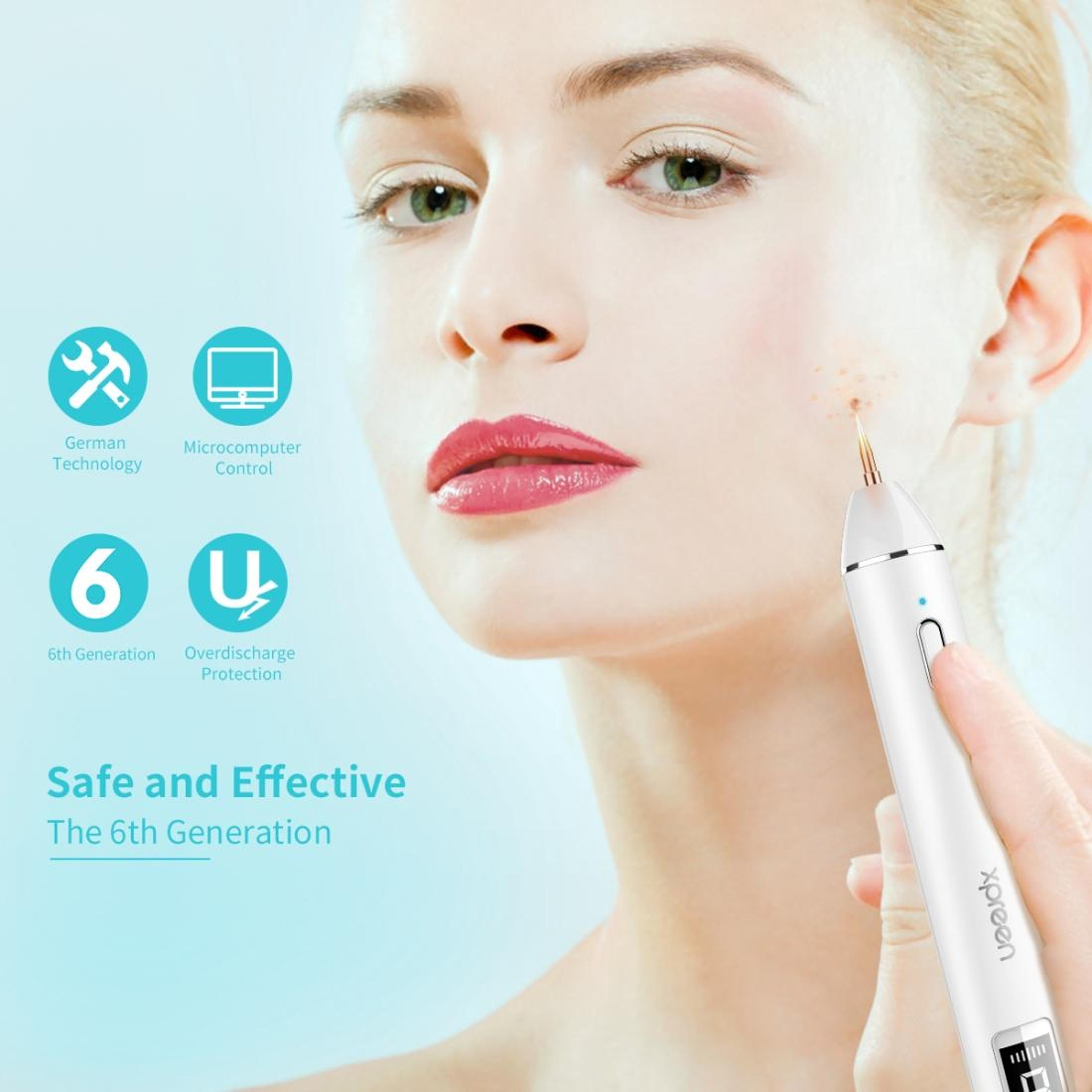 Precision Skin Tag  Spot Removal Pen Home Wart Mole  Blemish Remover With LED Display 2