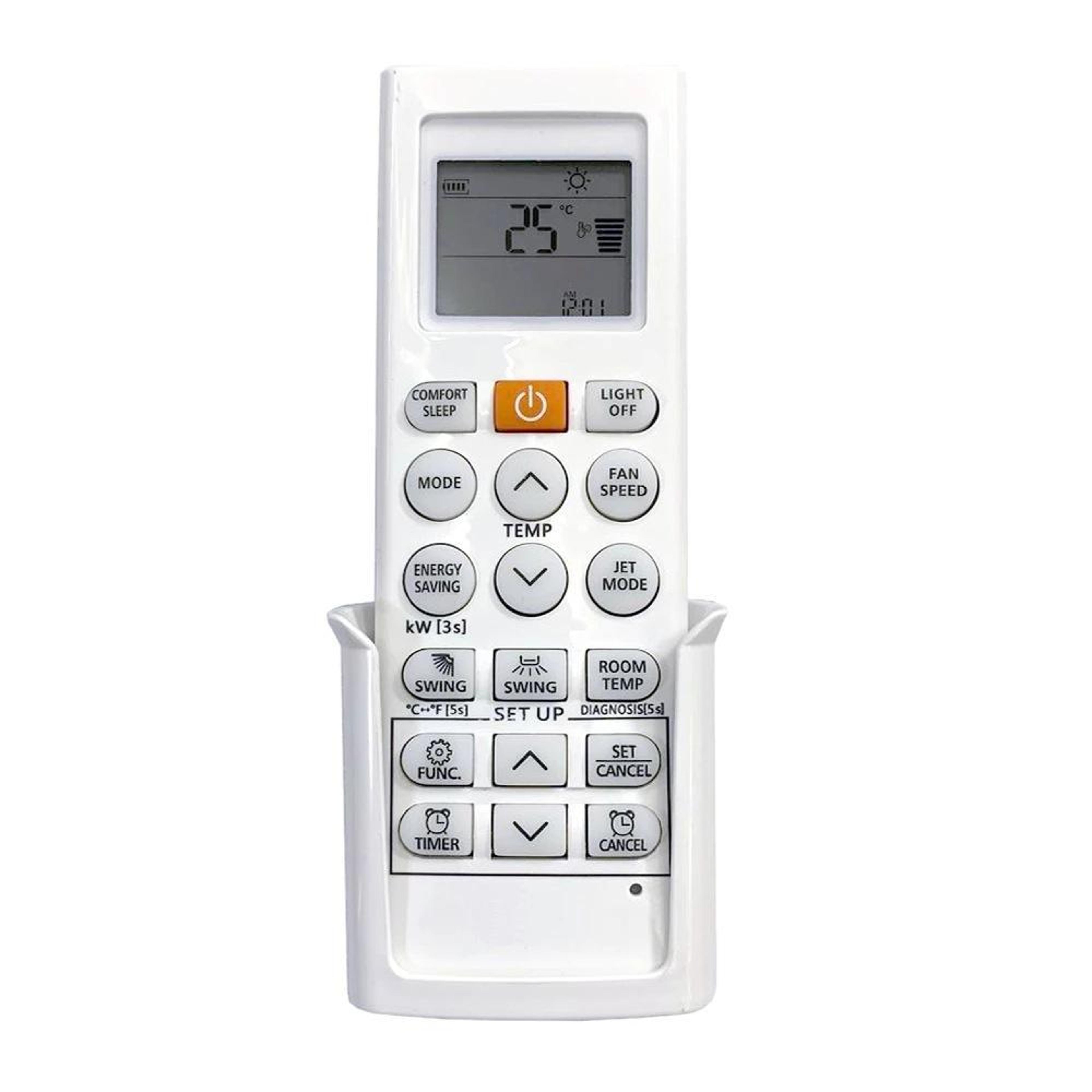 lg air conditioner remote control with wall bracket easy replacement ac controller