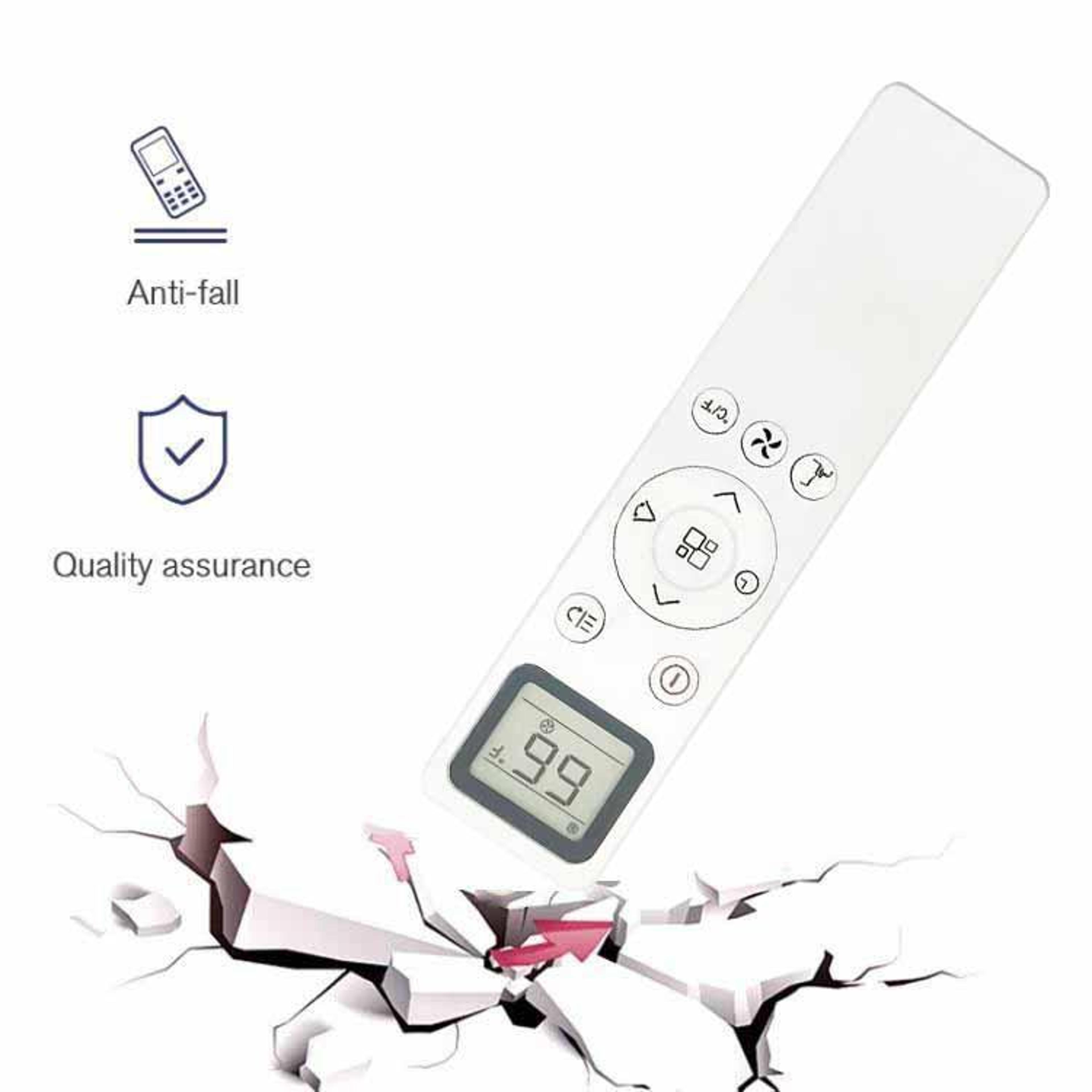 BLACKDECKER Air Conditioner Remote Control Replacement With Instant Setup 2