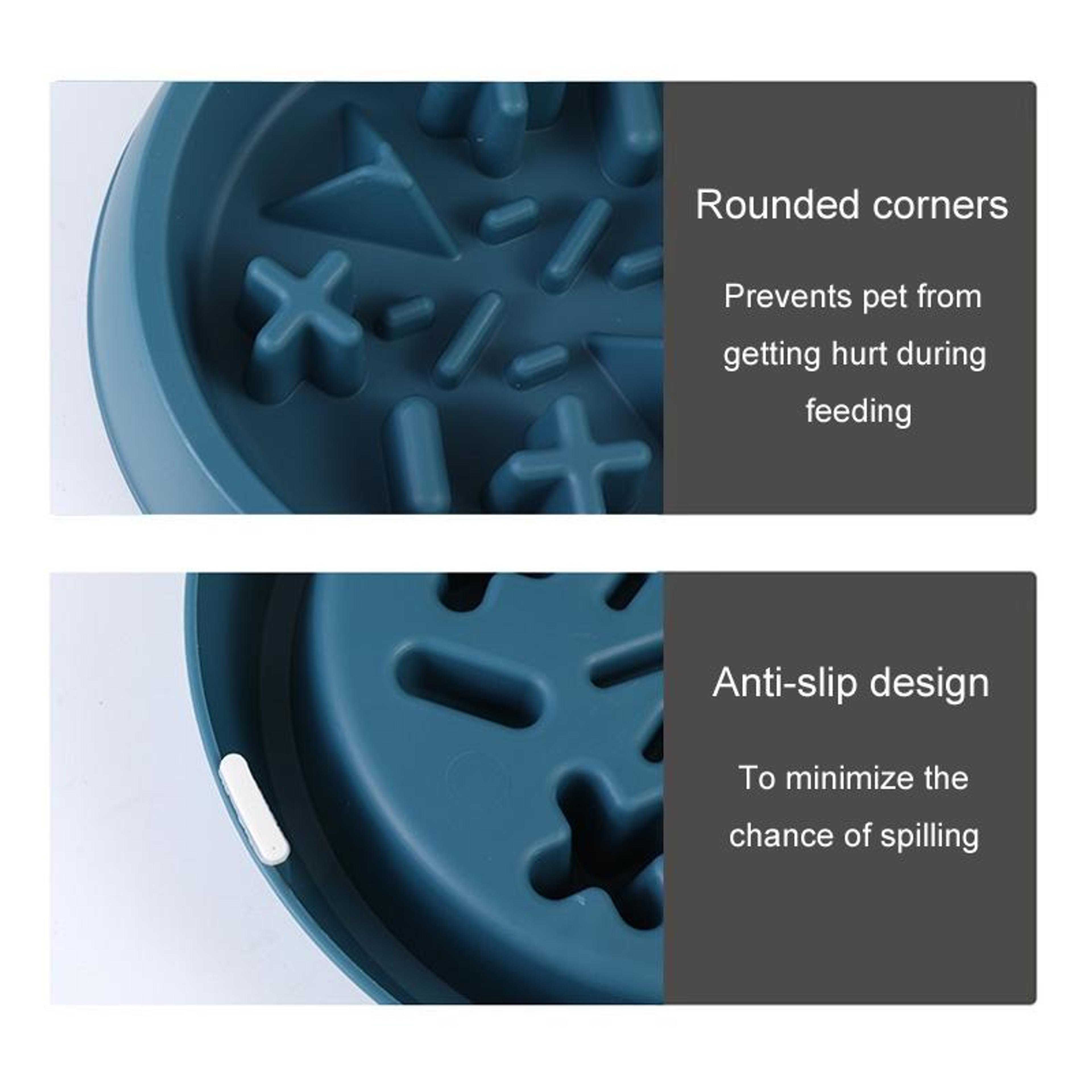 Premium Slow Feeder Bowl For Cats  Dogs Anti Choking Pet Feeding Bowl 3