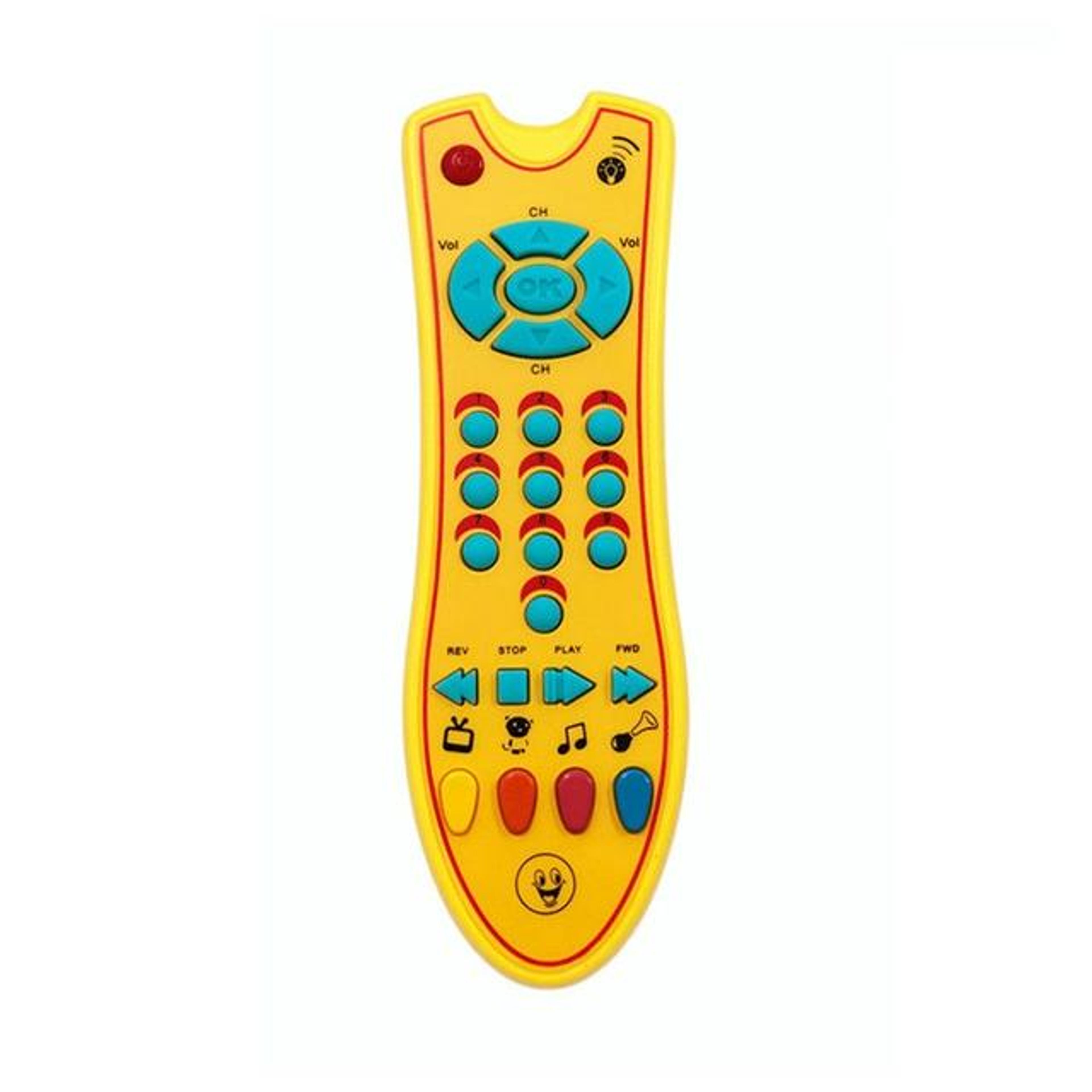 Baby Learning Remote With Music  Lights Interactive Educational Toy For Toddlers 5