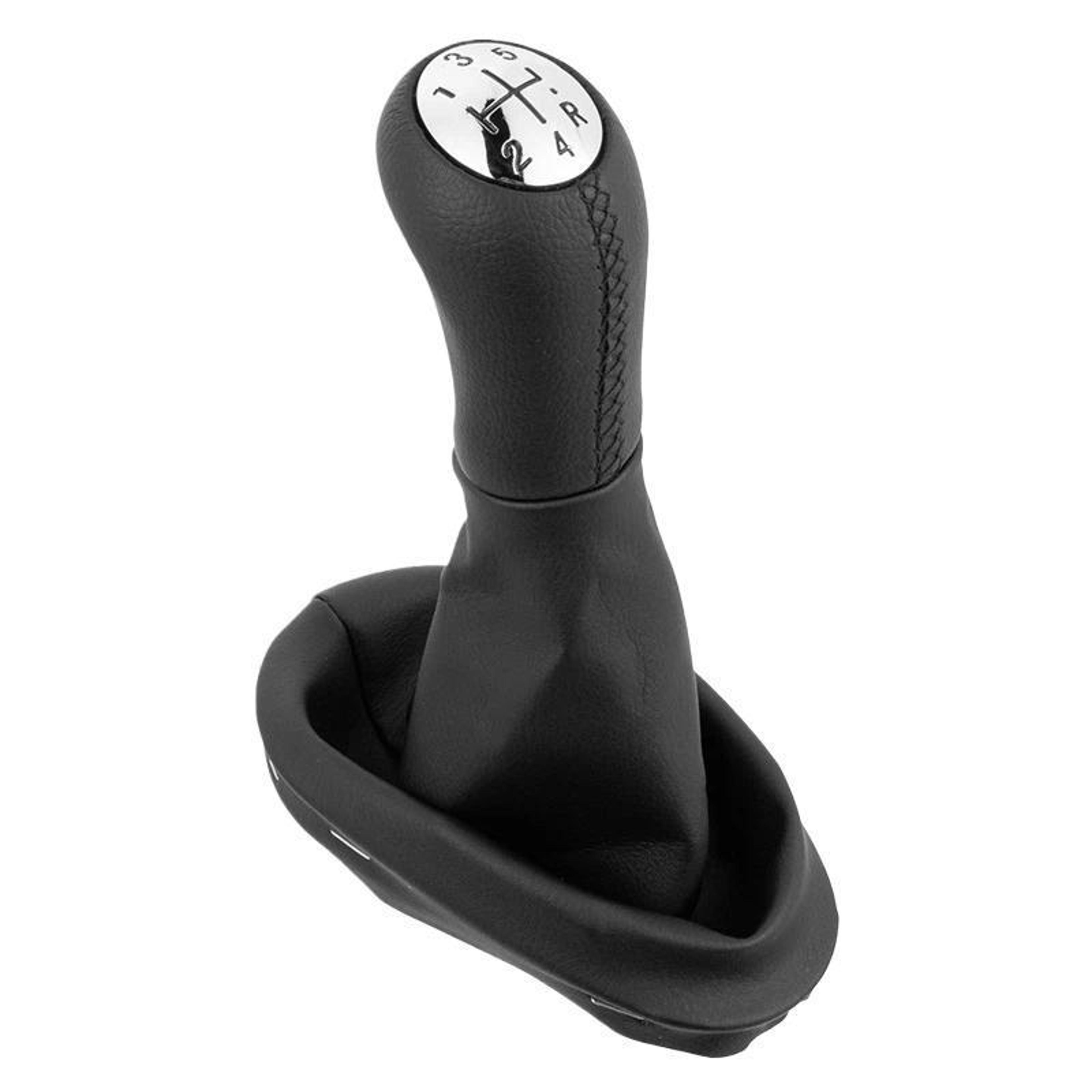 renault leather gear shift knob replacement shifter lever for clio, megane & scenic