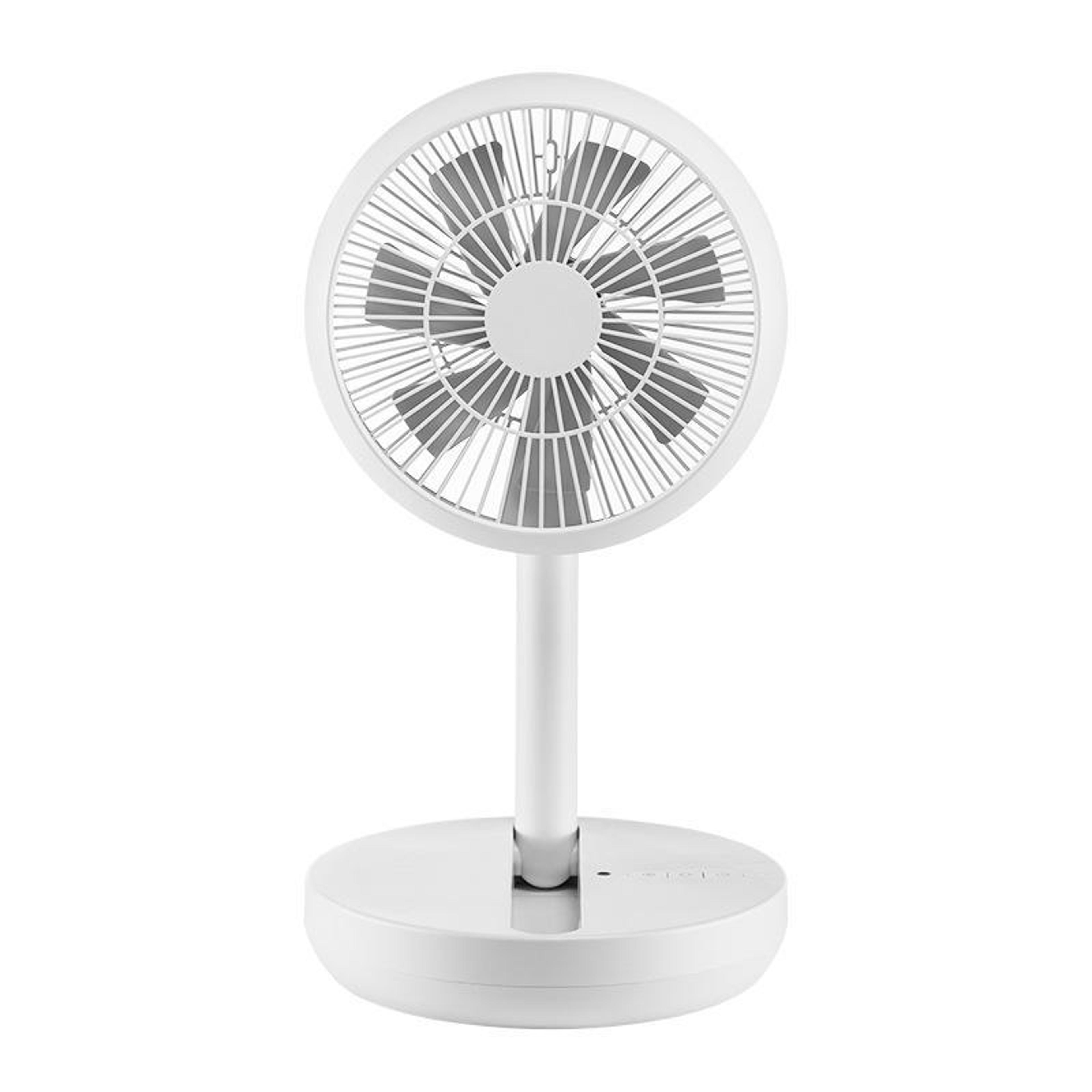 portable desk fan rechargeable telescopic folding usb cooling fan for home office & travel