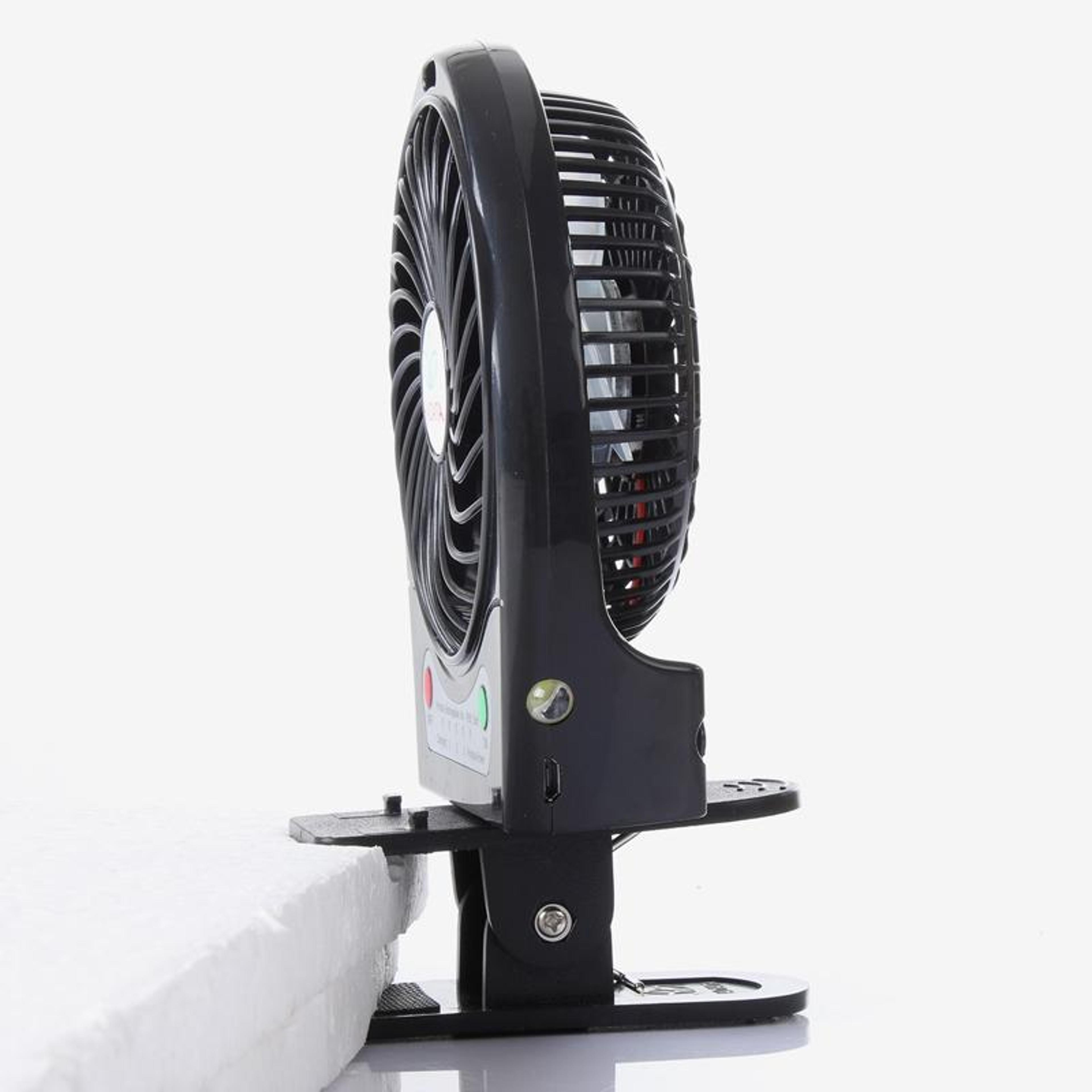 Portable Rechargeable Fan With Clip USB Battery Powered Speed Personal Cooling Fan 6