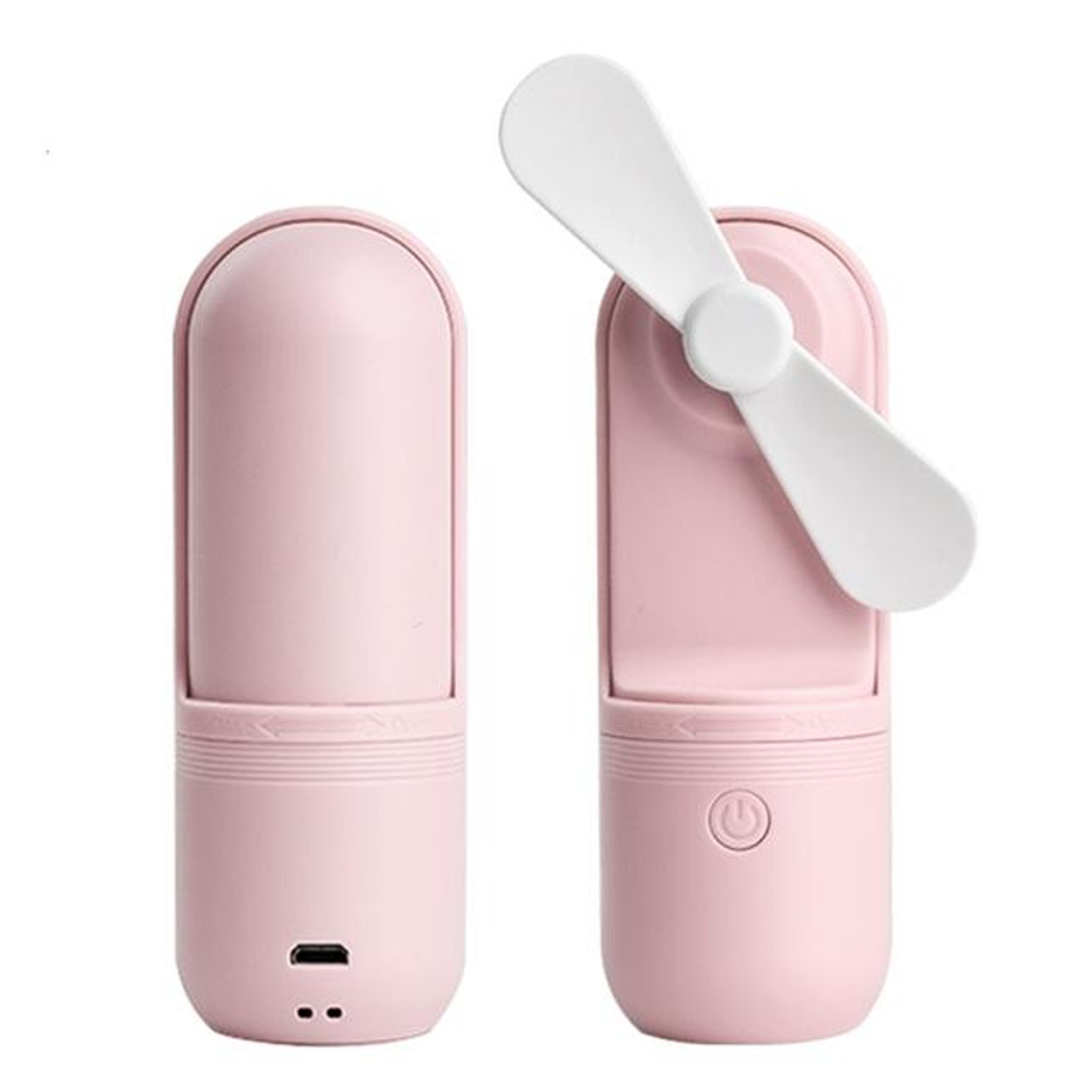 Portable Handheld Fan USB Rechargeable Mini Folding Desktop Fan For Travel Office Home 7