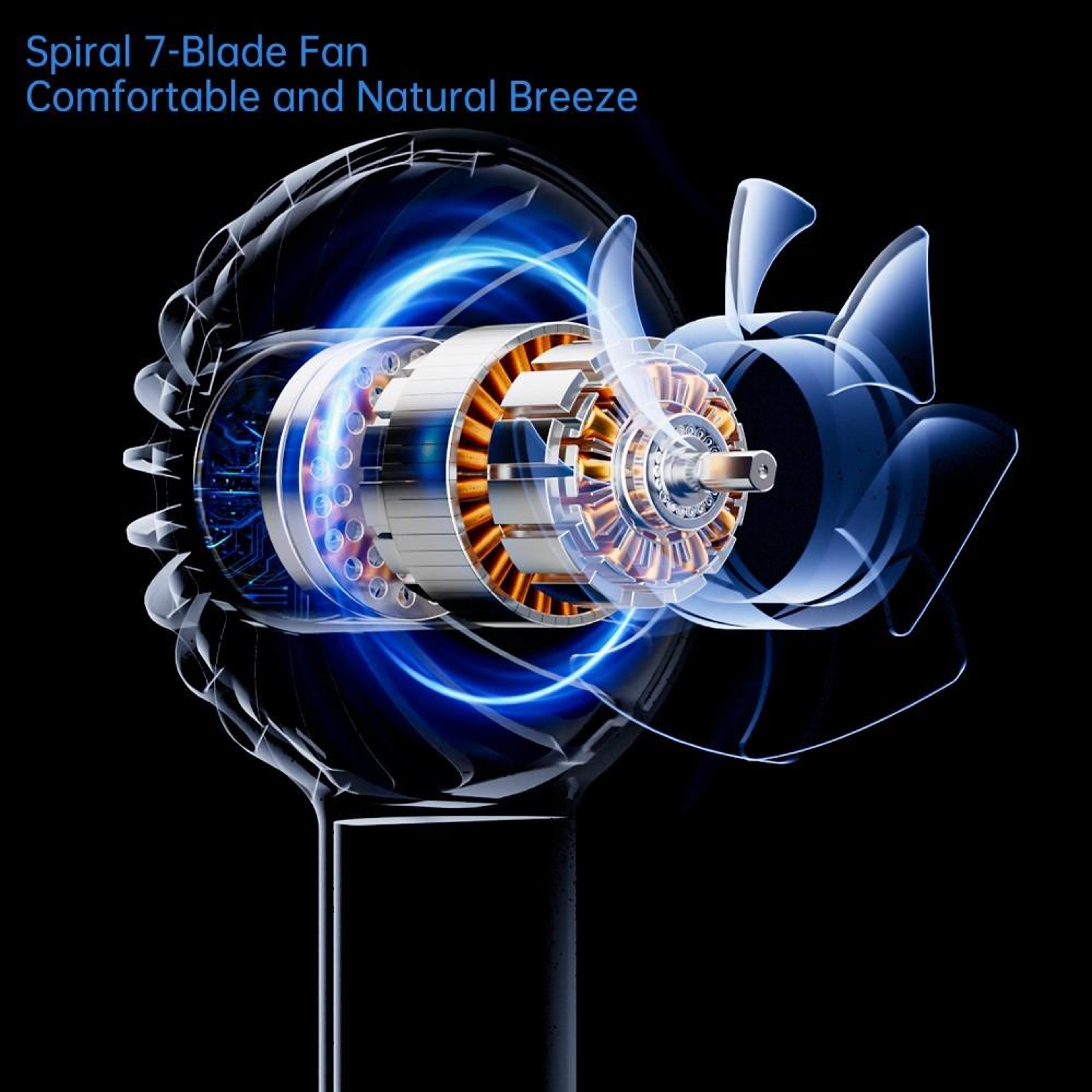 Air Bubble Mini Handheld Fan Portable USB Rechargeable Travel Cooling Fan 5