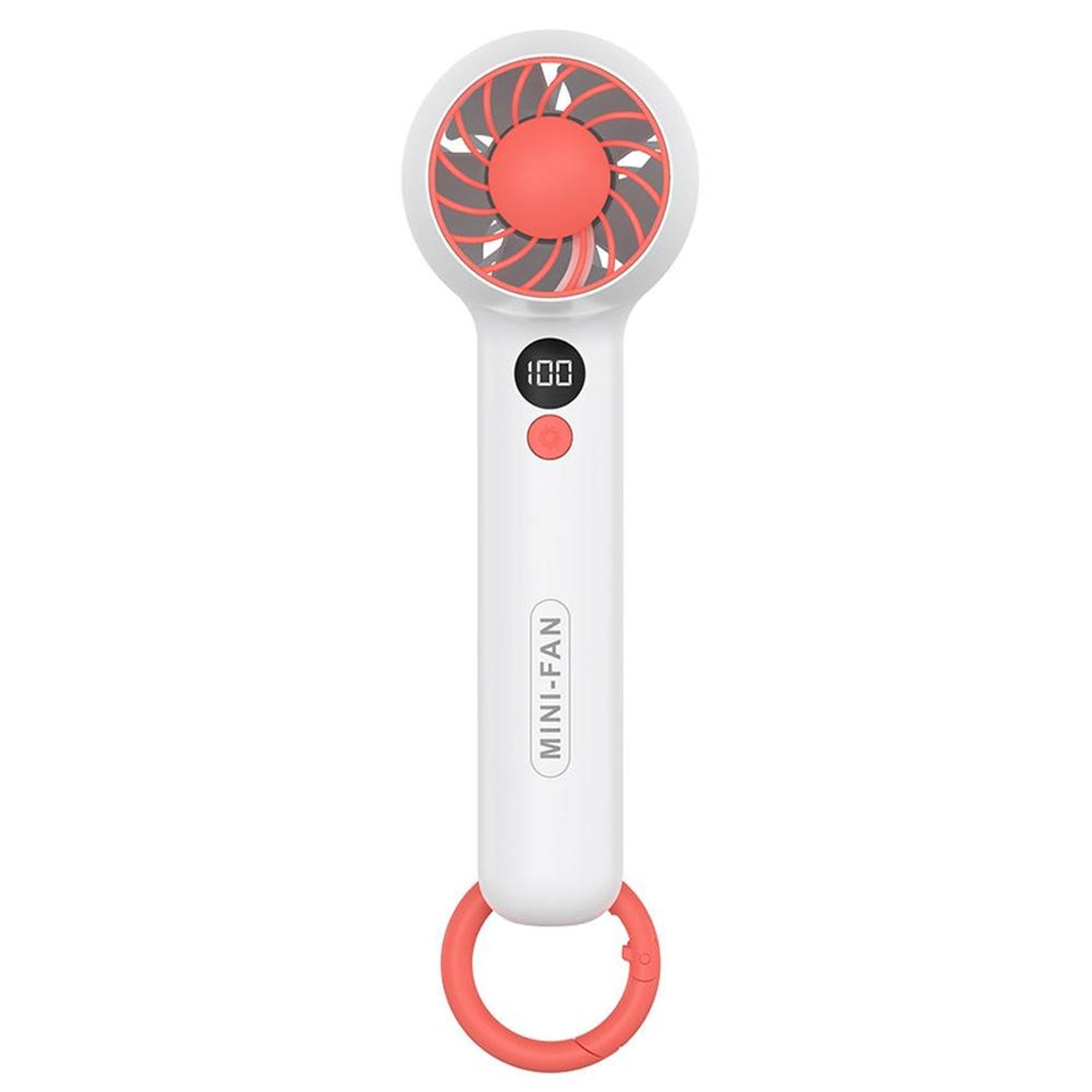 Portable Mini Fan USB Rechargeable Handheld Personal Cooling Fan With Hook 10