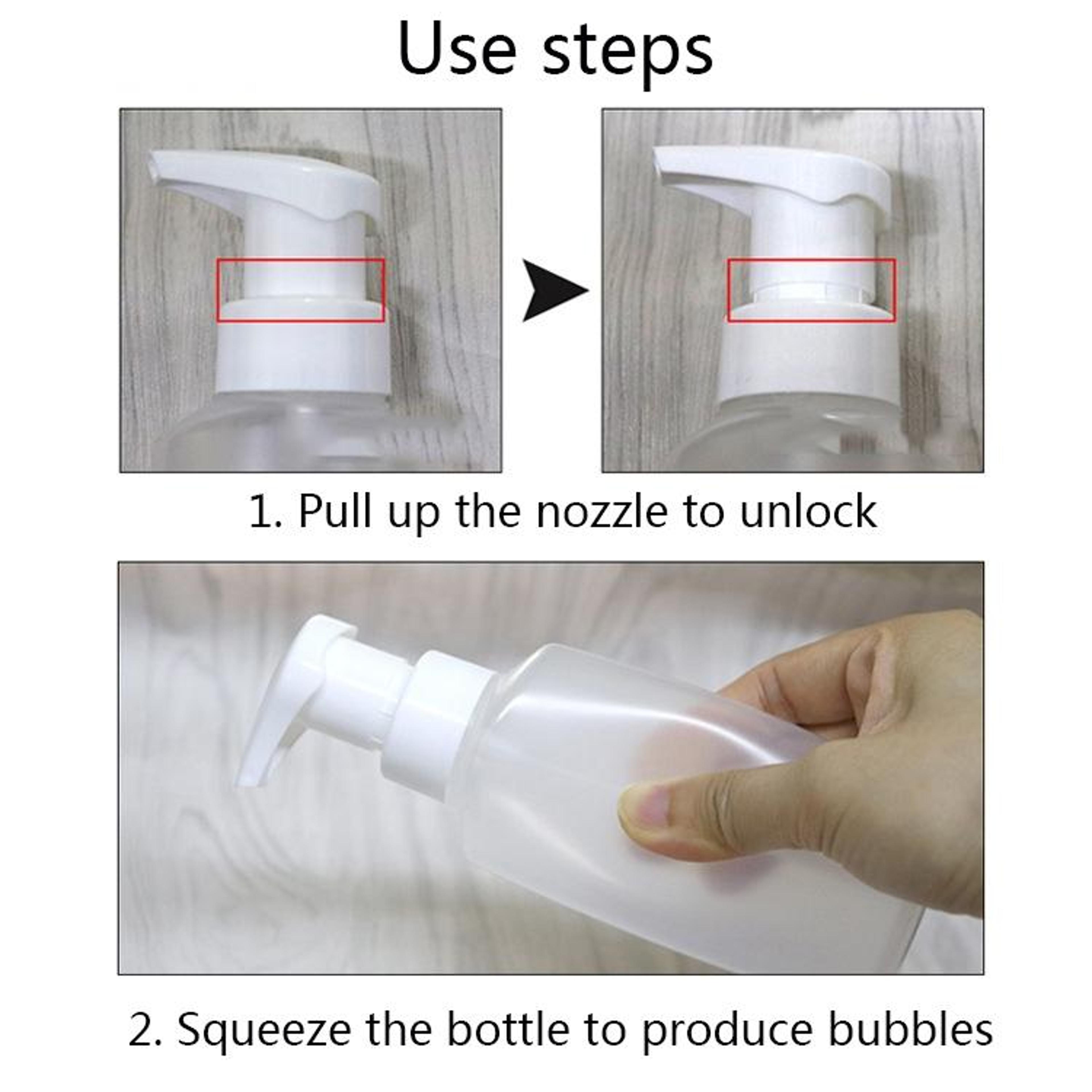 Foaming Bottle Foam Pump Bottle For Hairdressing Salon Hand Sanitizer And Cleaning 4