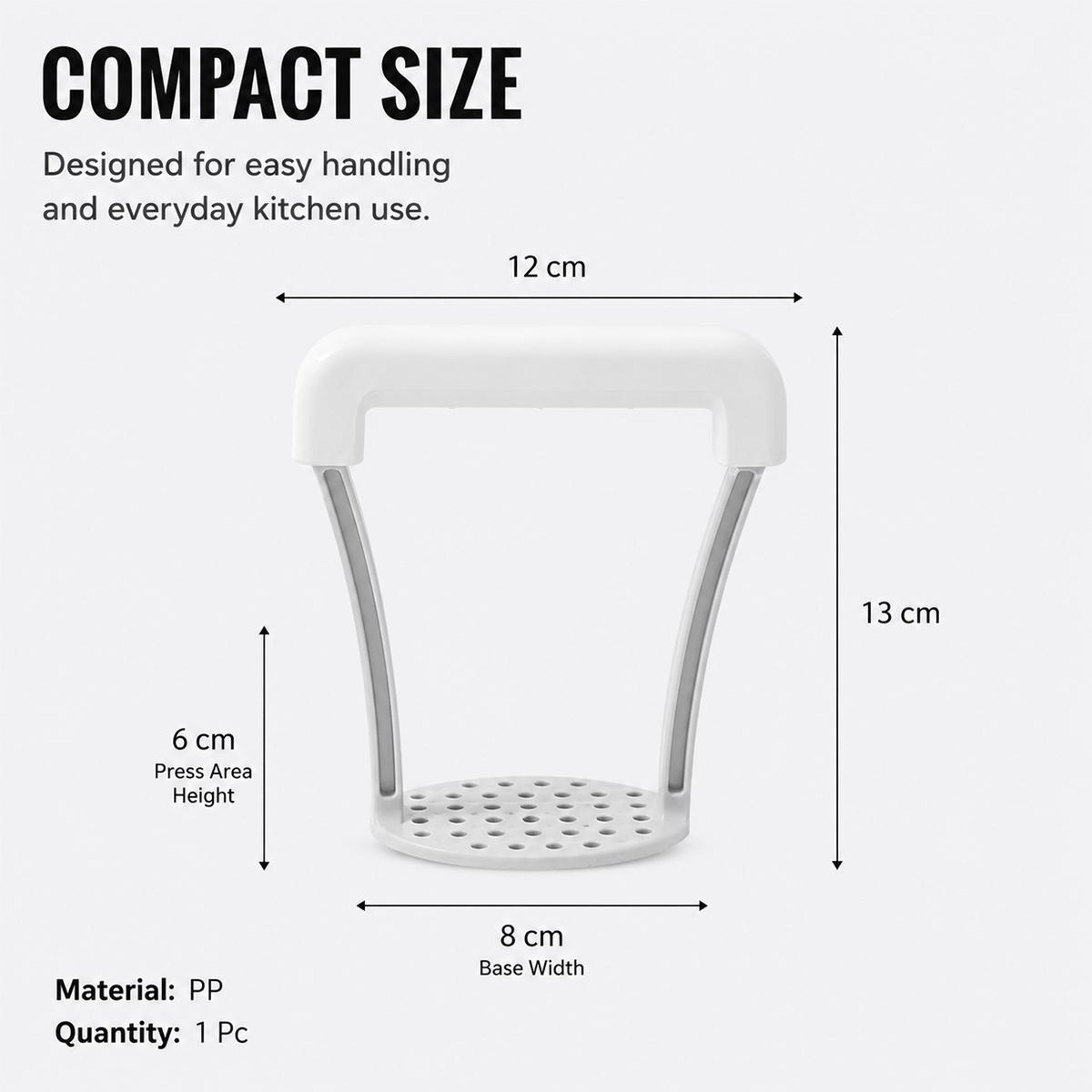 Manual Potato Masher PP Kitchen Masher For Smooth Potatoes And Vegetables 7