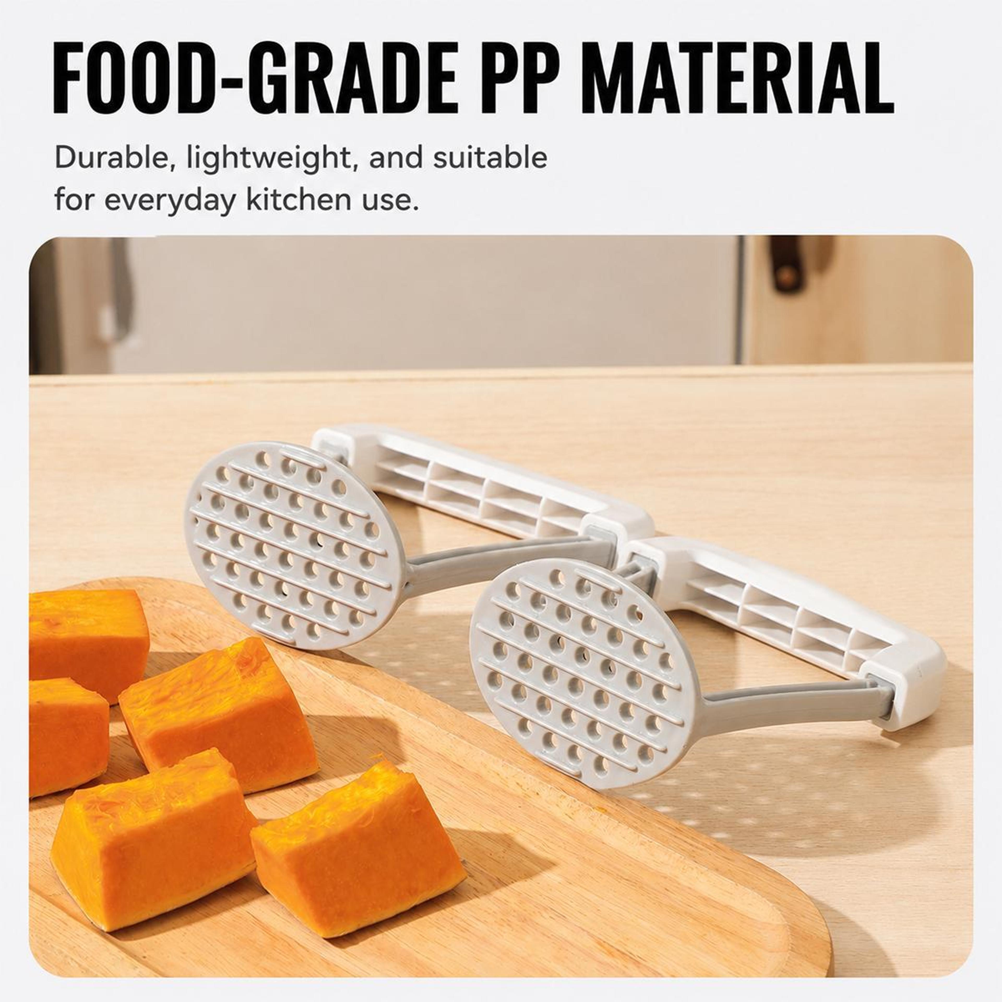 Manual Potato Masher PP Kitchen Masher For Smooth Potatoes And Vegetables 10