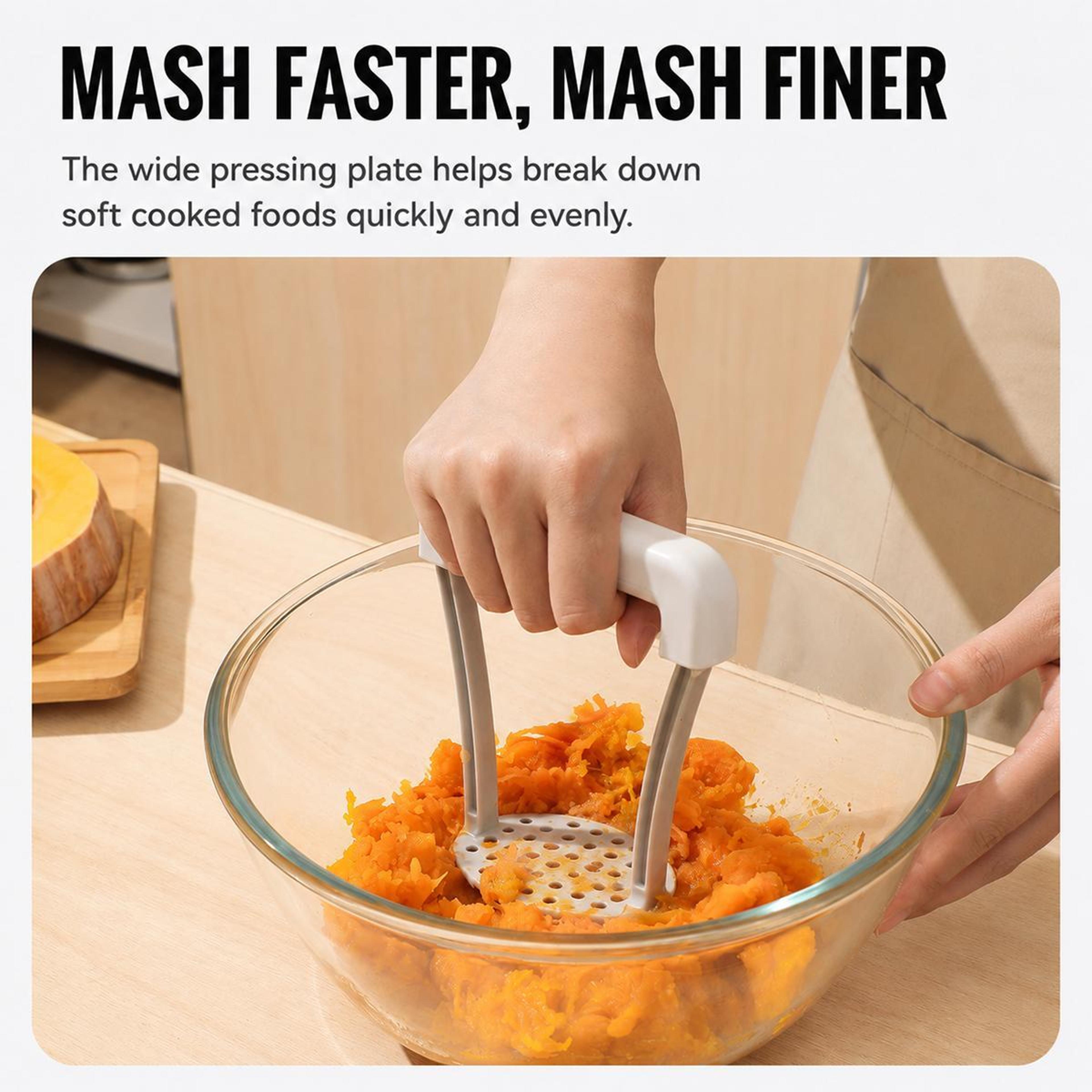 Manual Potato Masher PP Kitchen Masher For Smooth Potatoes And Vegetables 3