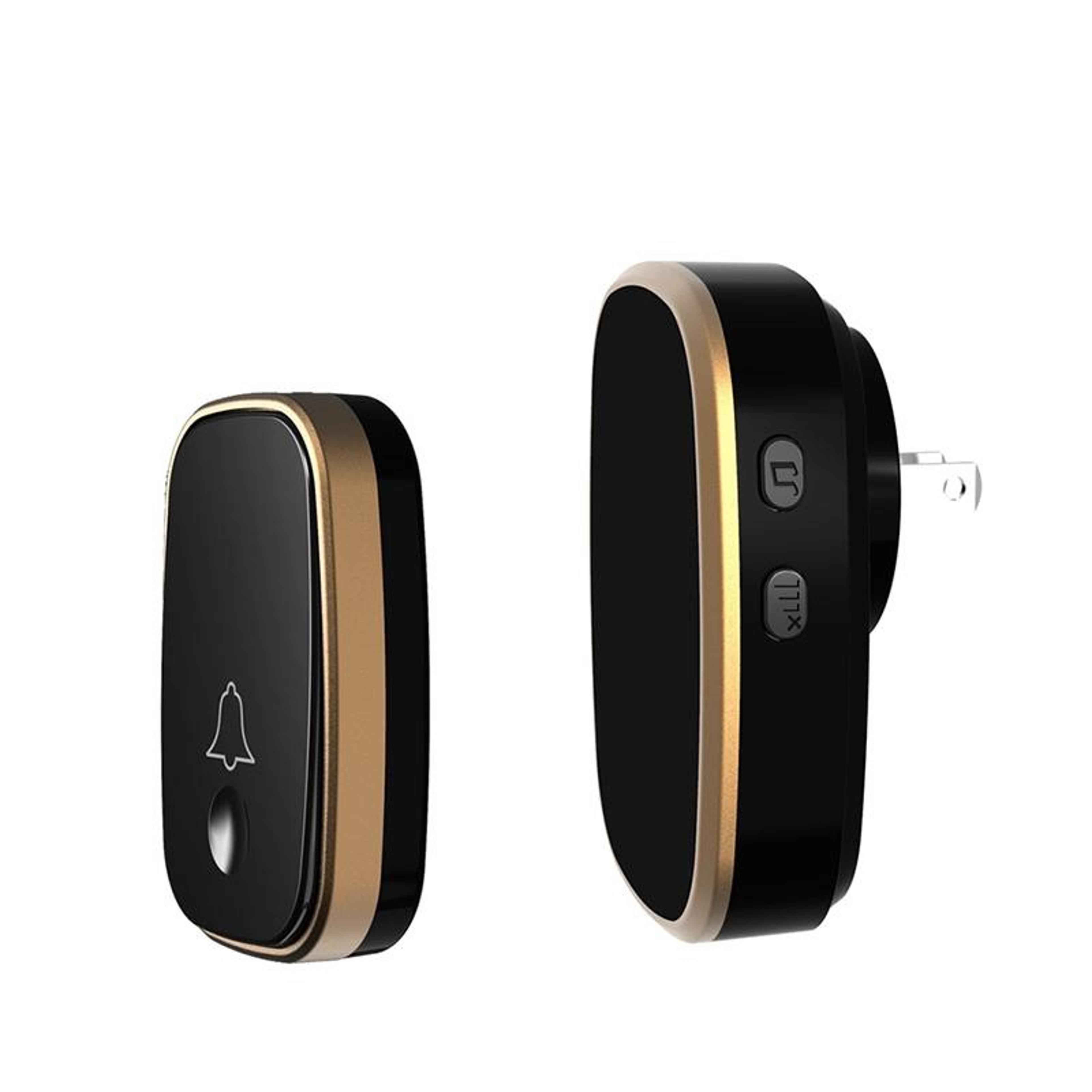 Wireless Doorbell Waterproof Doorbell Long Range Remote Control Doorbell Chime With Melodies US Plu 7