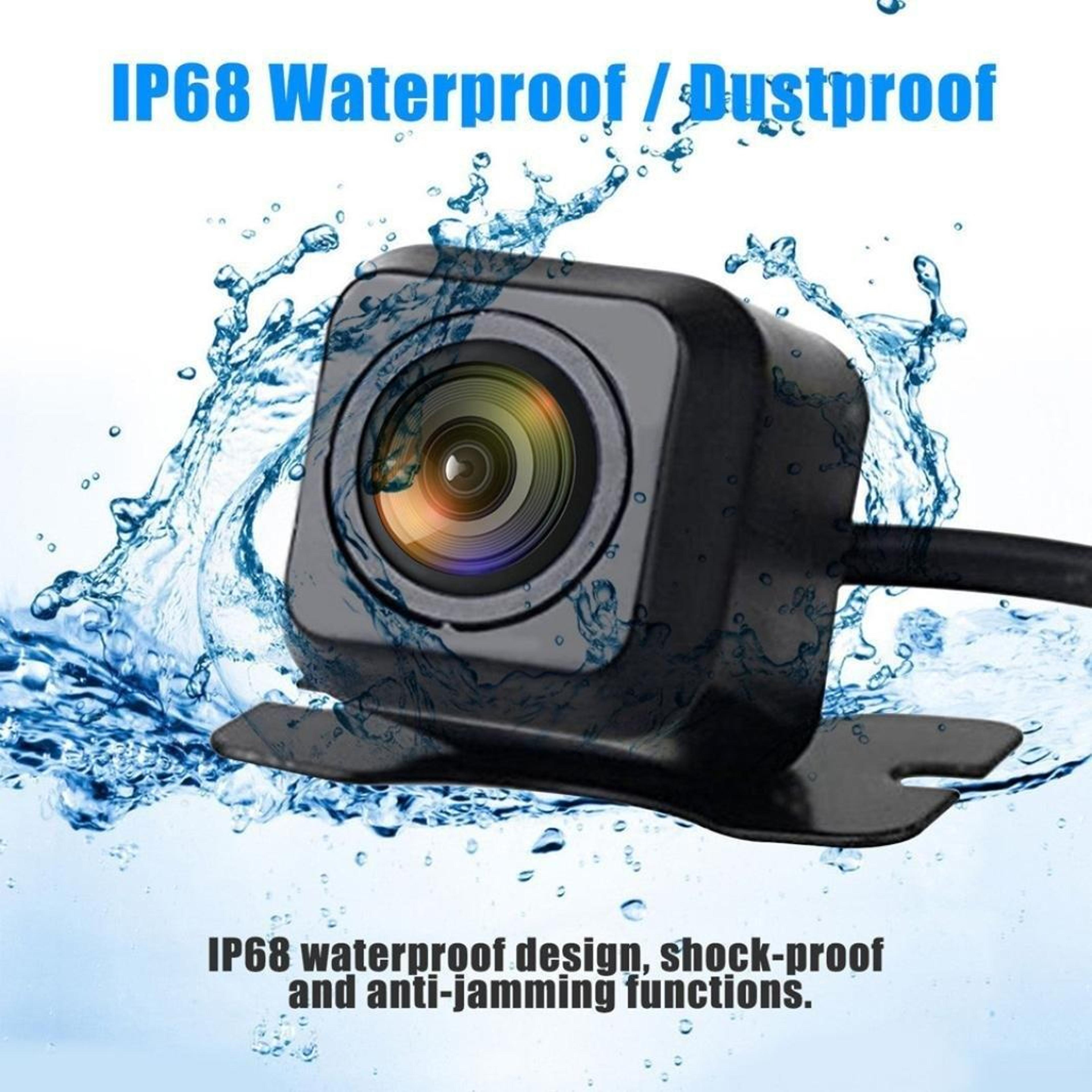 Universal Car Backup Camera HD Rear View Camera With Night Vision Waterproof Adjustable Parking Cam 2