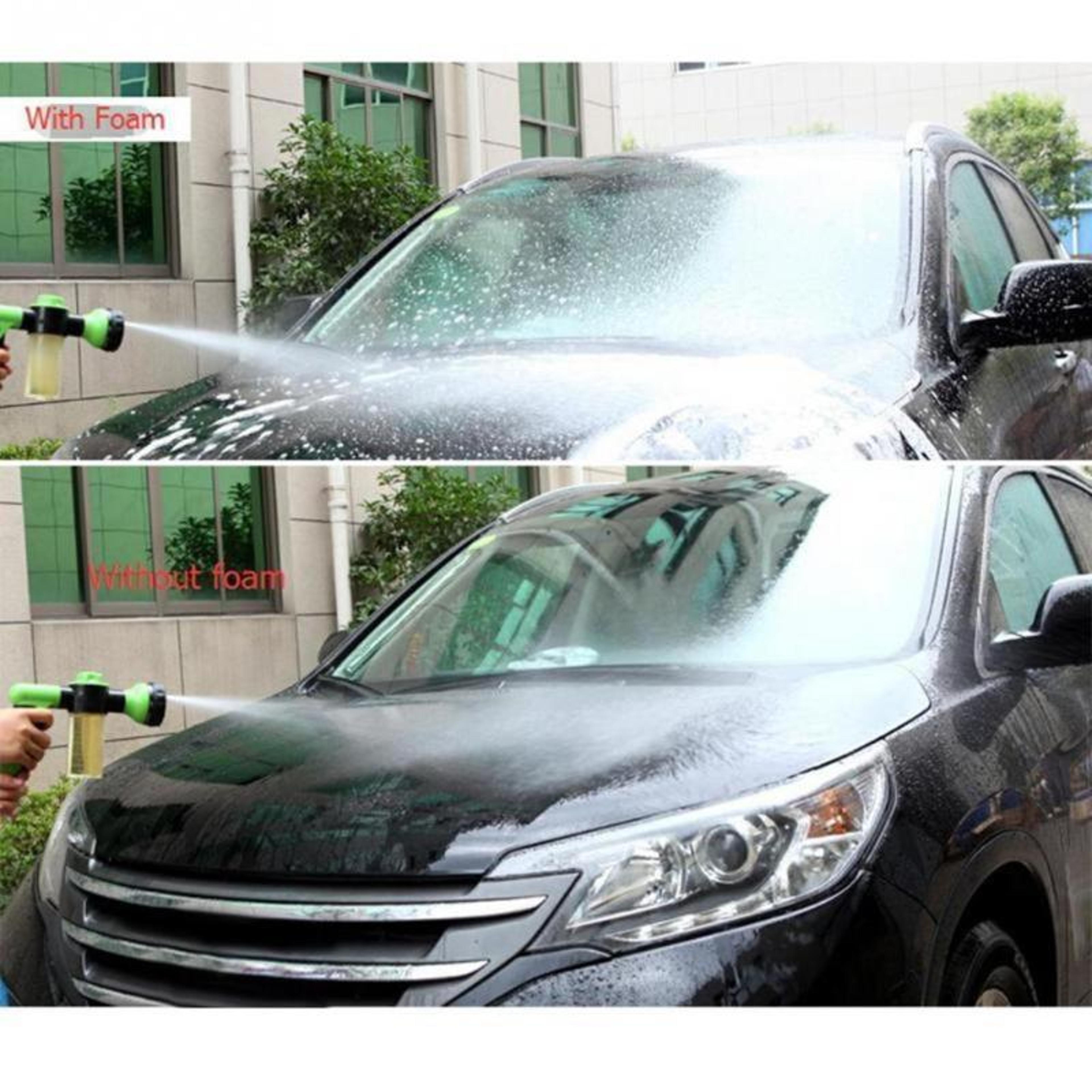 Professional Foam Car Wash Nozzle High Pressure Water Sprayer With Spray Modes 6
