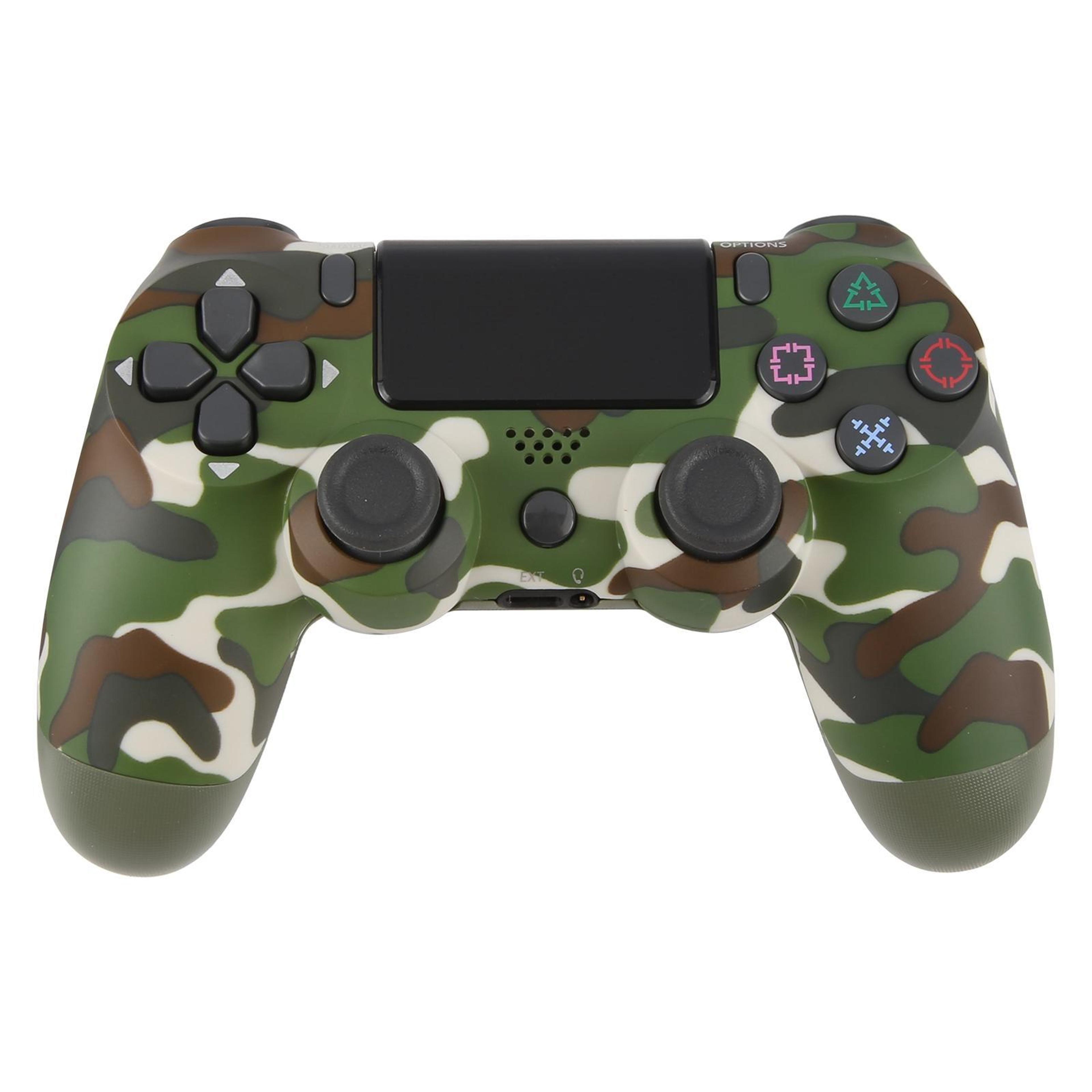 Wireless Bluetooth PS4 Controller With Touchpad Dual Vibration And Snowflake Buttons 4