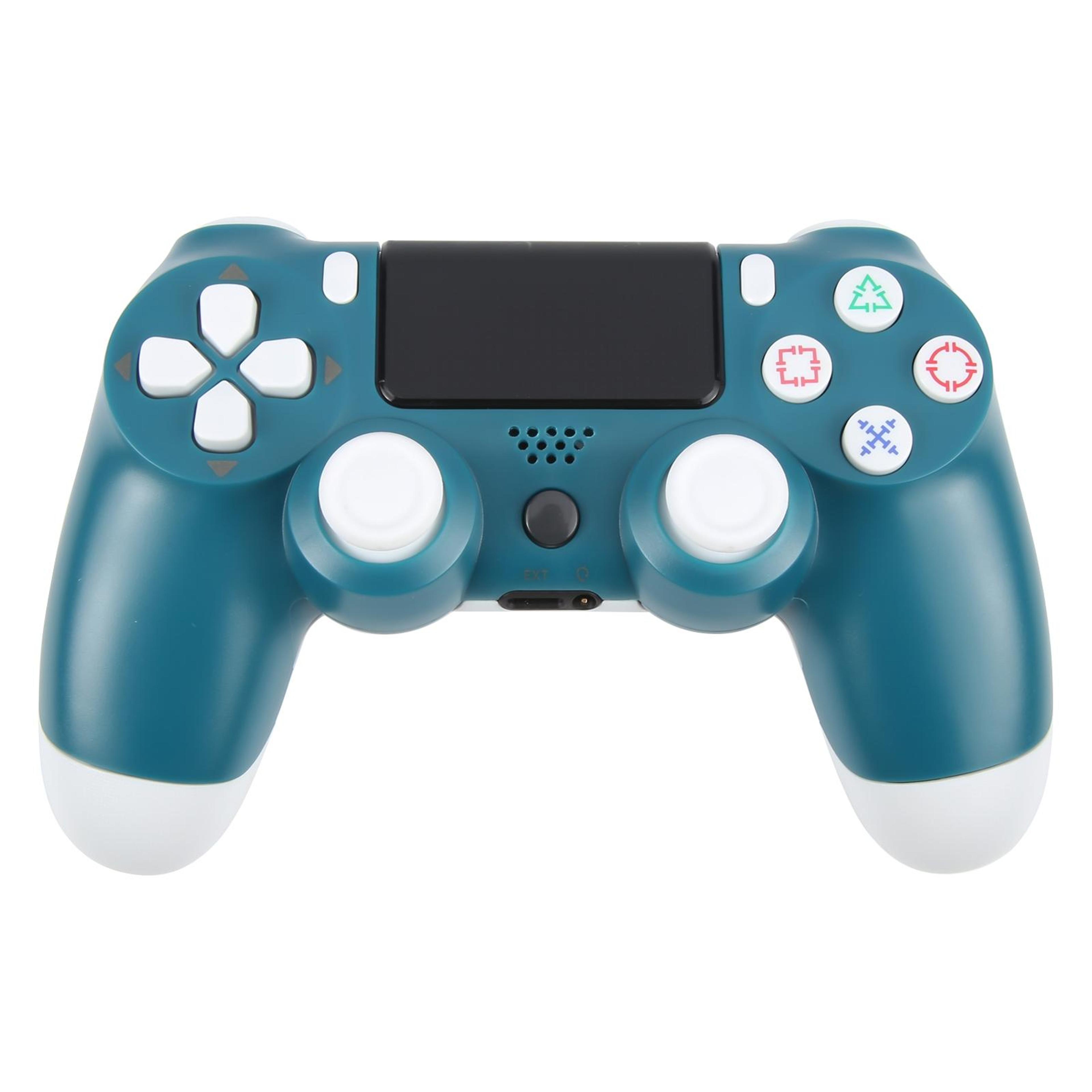 Wireless Bluetooth PS4 Controller With Touchpad Dual Vibration And Snowflake Buttons 7