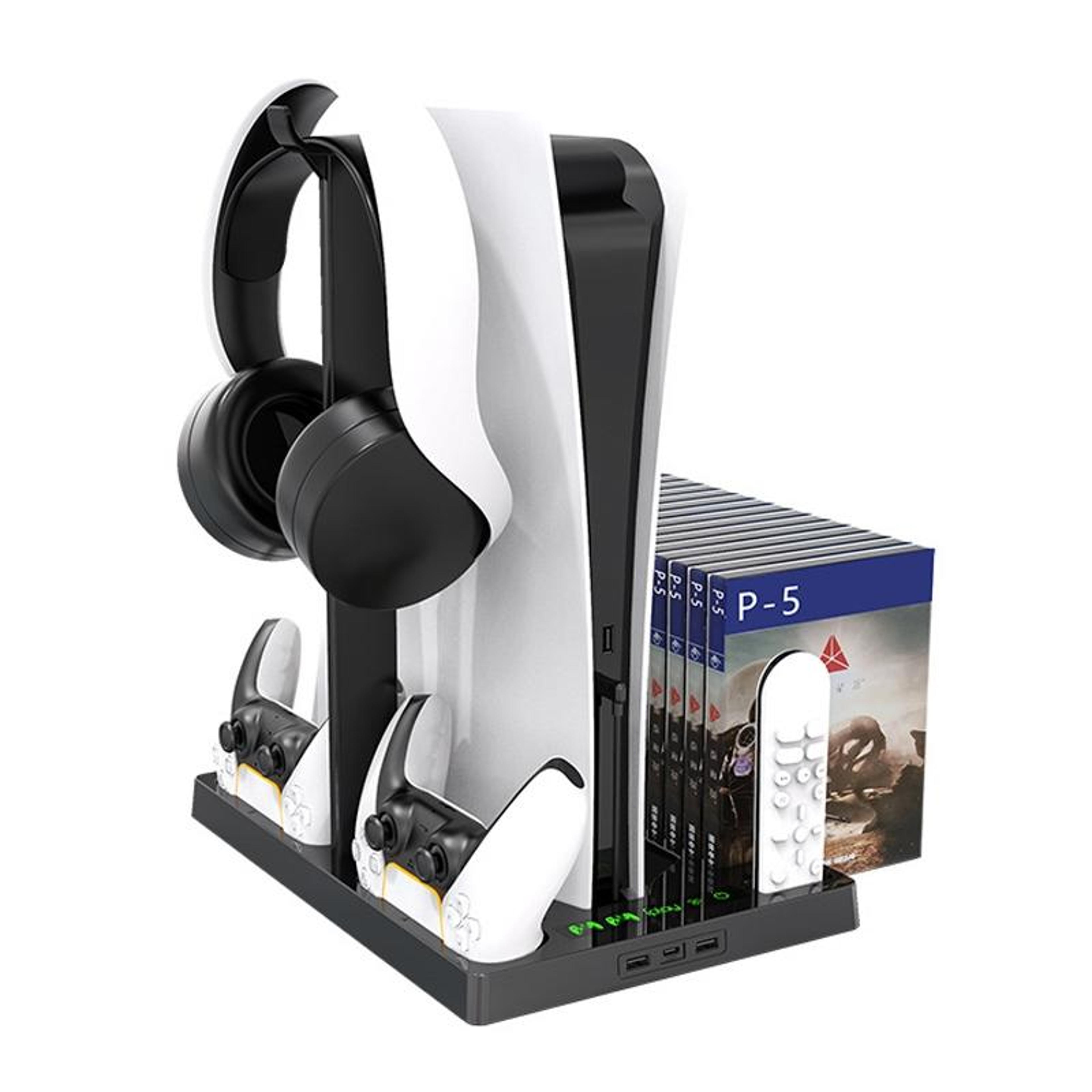 Cooling Handle Charging Base With Disc Storage Rack And Controller Charger 8