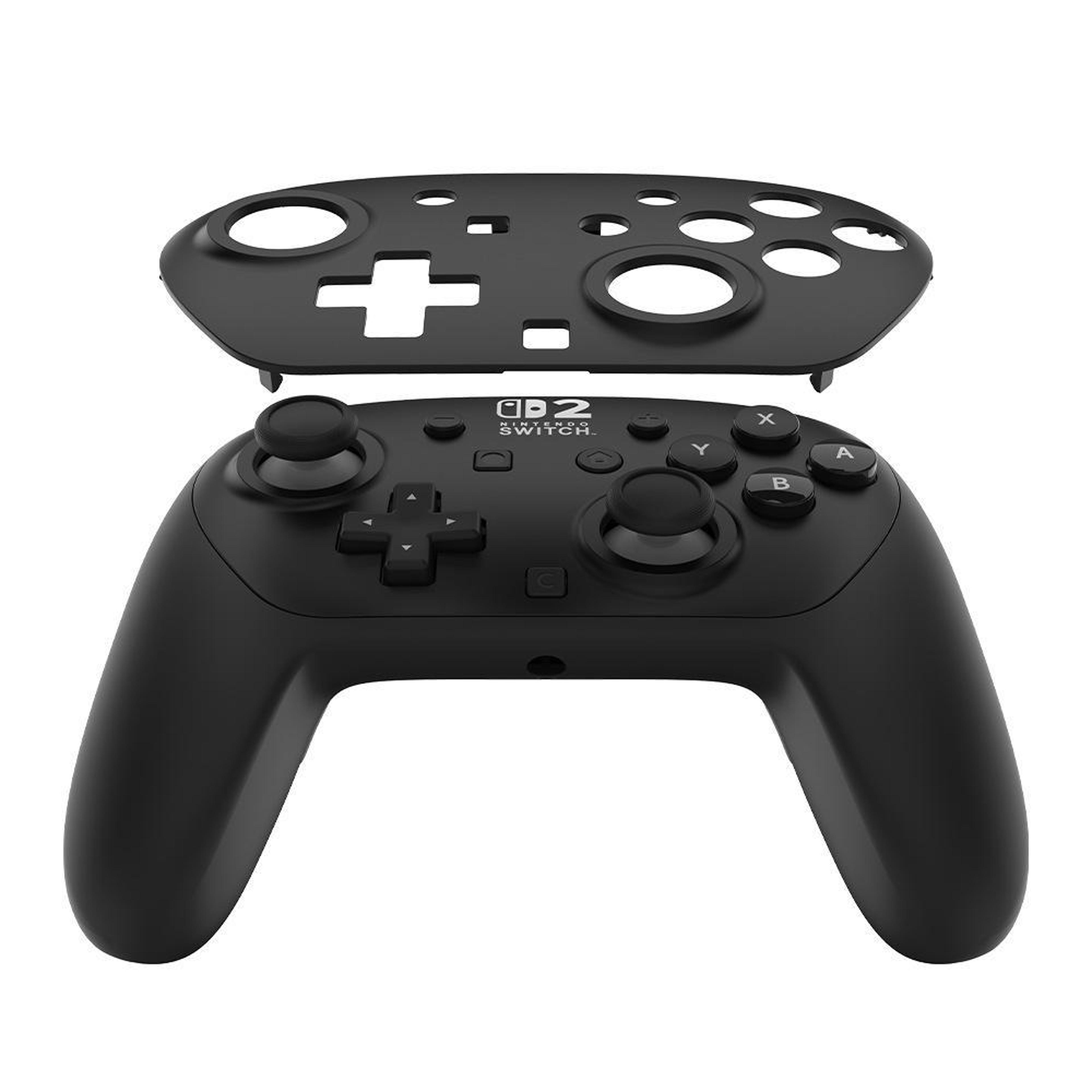 Switch 2 Pro Controller Replacement Faceplates Matte ABS Cover 3
