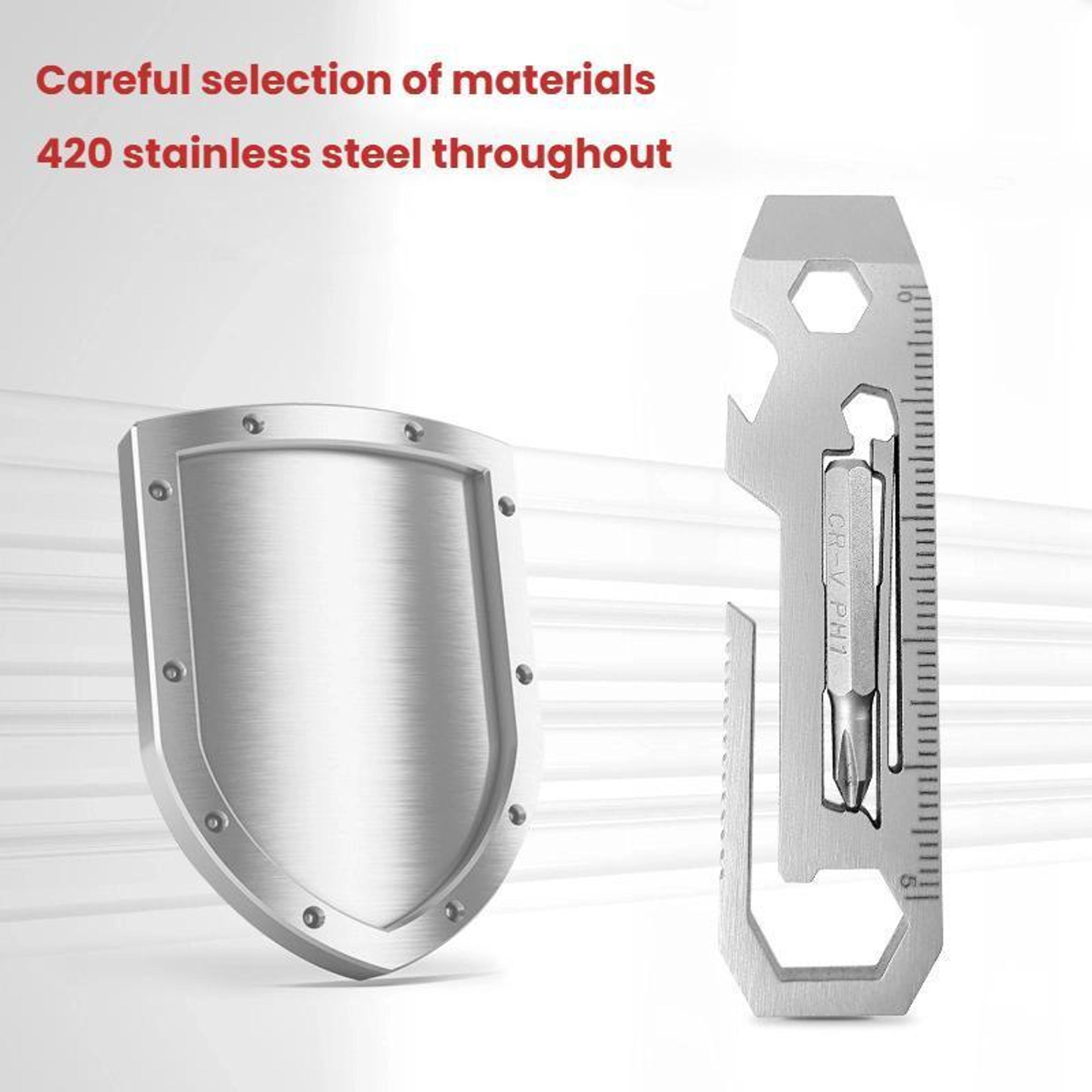 Multi Tool Card Stainless Steel Pocket Survival Tool EDC Wallet Wrench 4