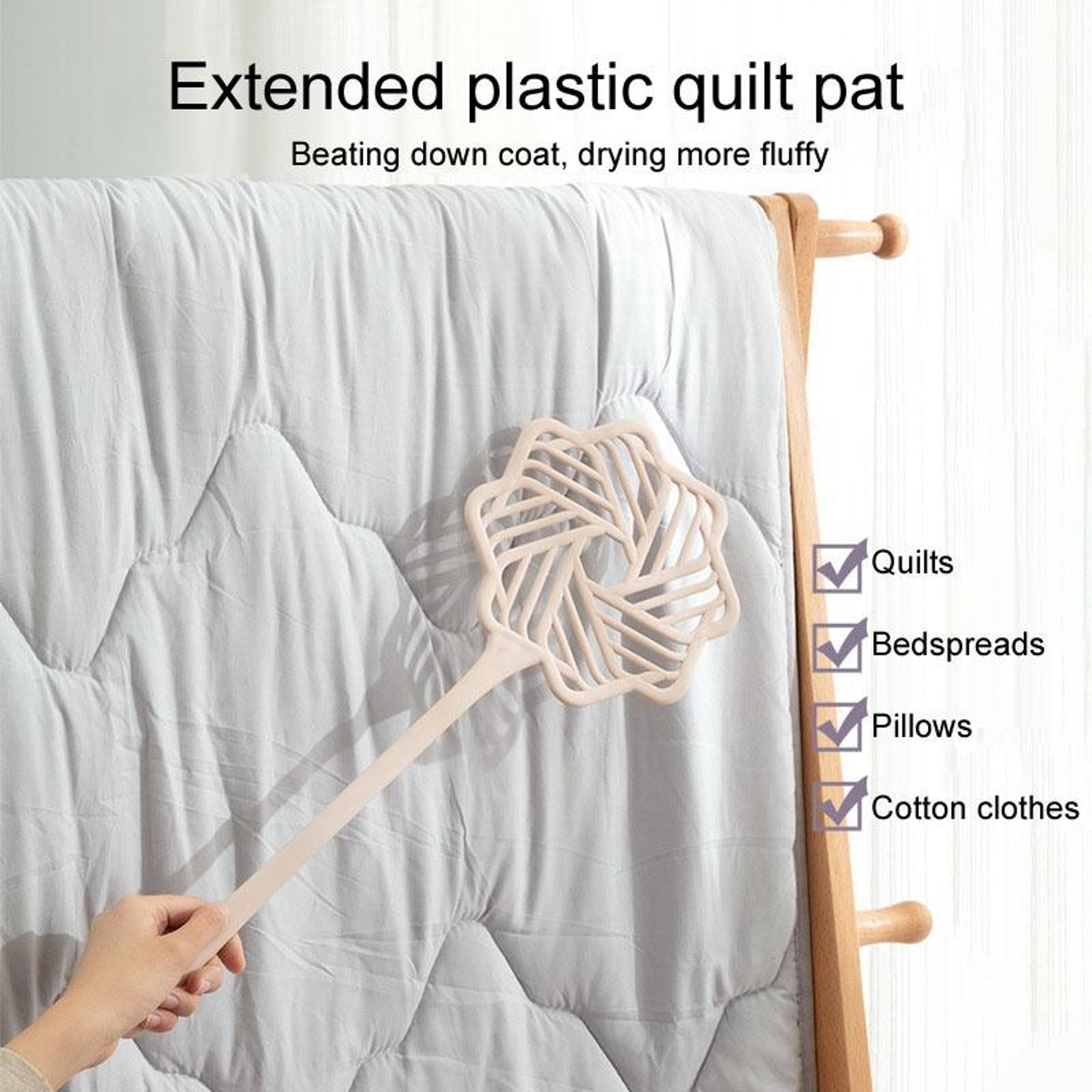 Large Quilt Beater Duvet Fluffer Plastic Dusting Paddle For Bedding Pillows And Blankets 6