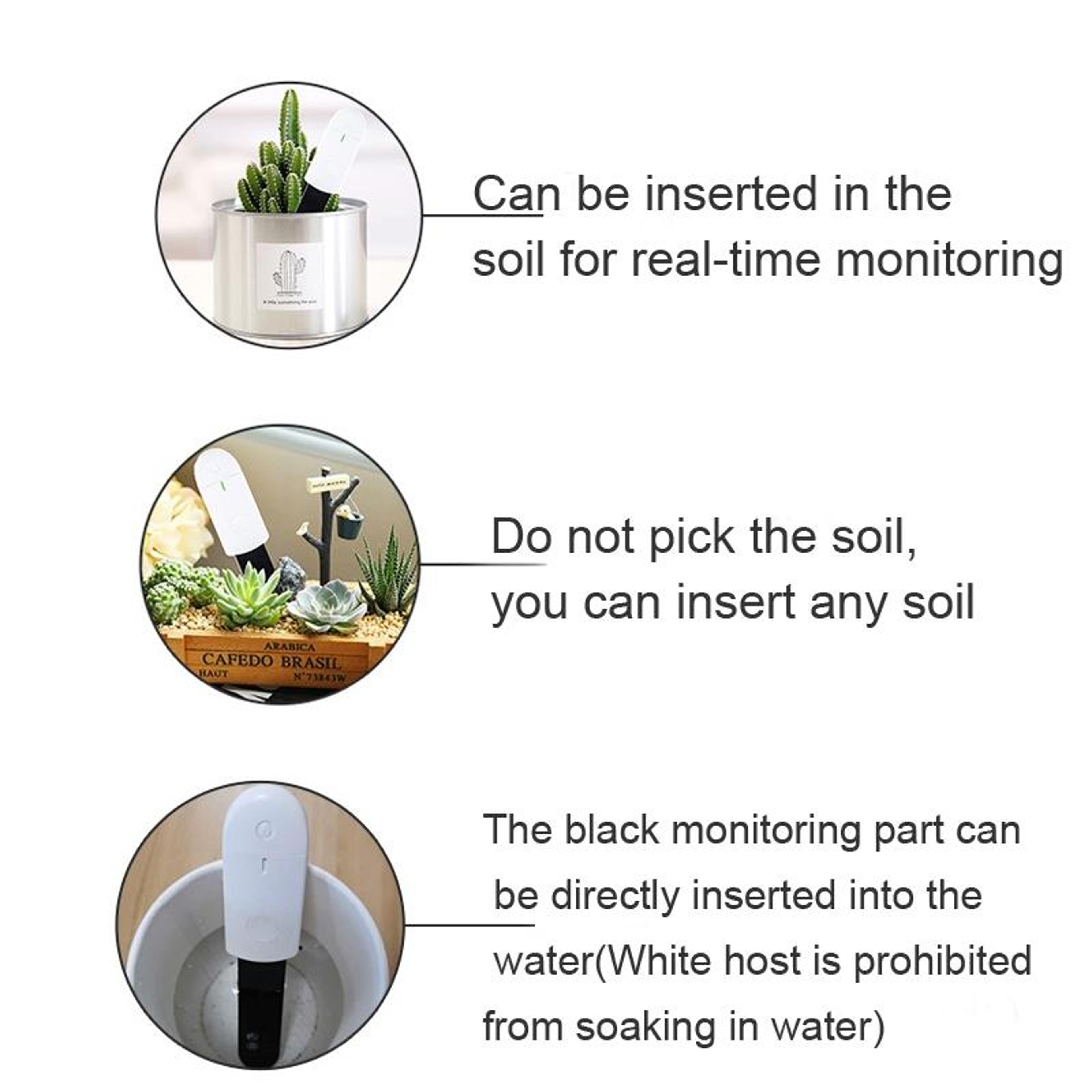 Soil Moisture Meter Digital Plant Moisture Tester For Indoor Outdoor Garden Plants 3