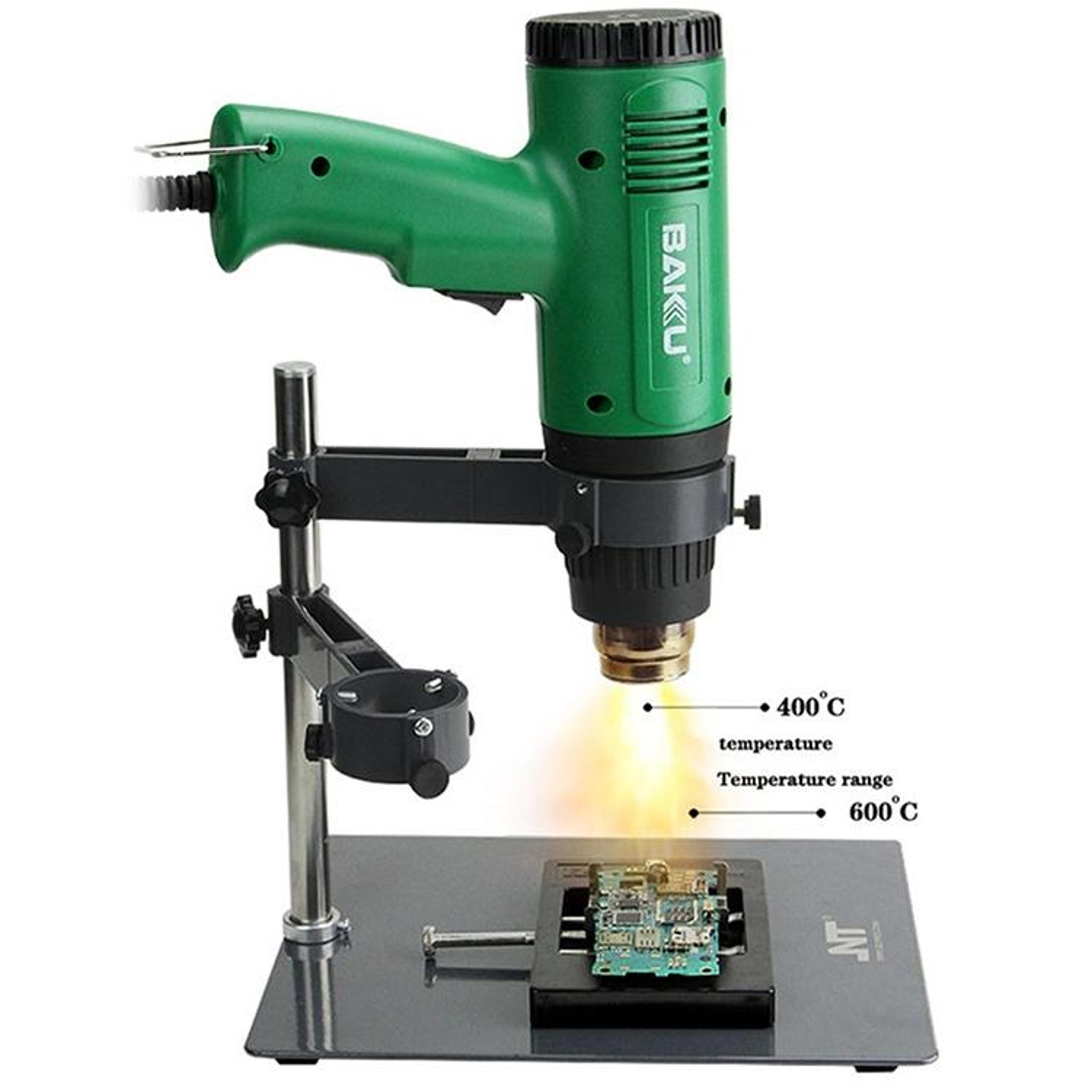 Heat Gun Adjustable Hot Air Gun For DIY Electronics Crafts AC US Plug 3
