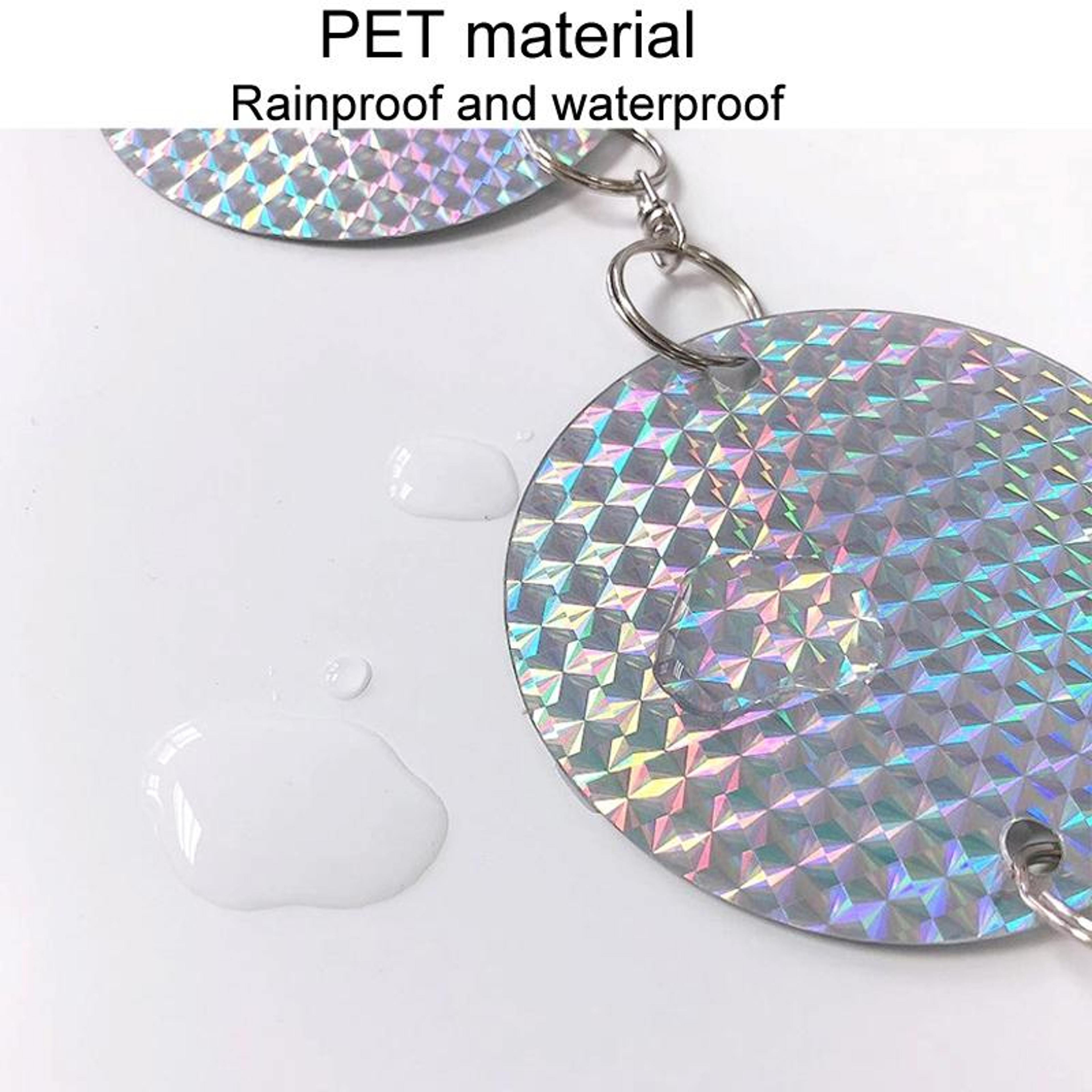 Reflective Bird Repellent Hanging Disc Garden Bird Scarer Decorative Laser Reflector 5
