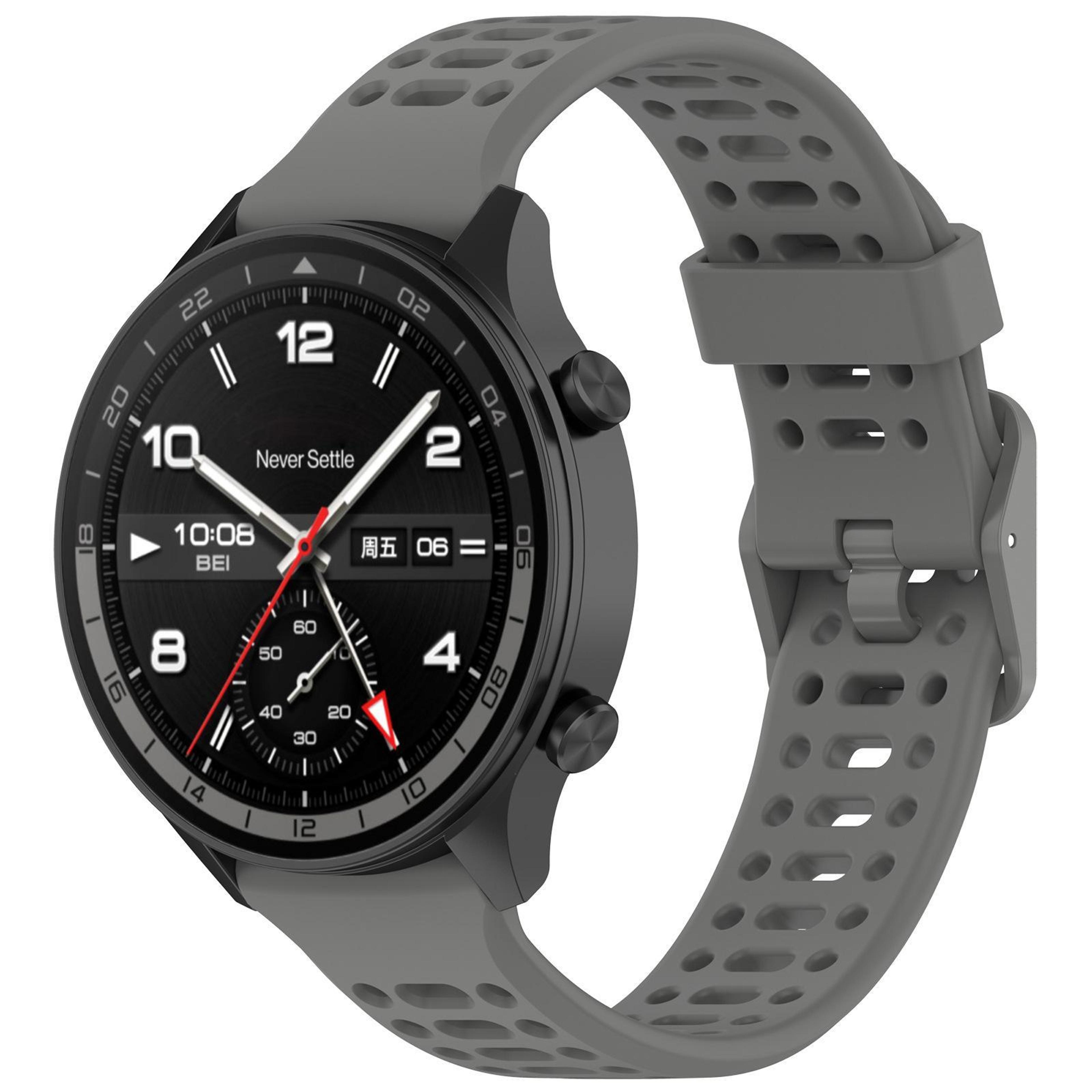 Watch Sport Band Breathable Silicone Watch Band Soft Replacement Sport Watch Strap 14