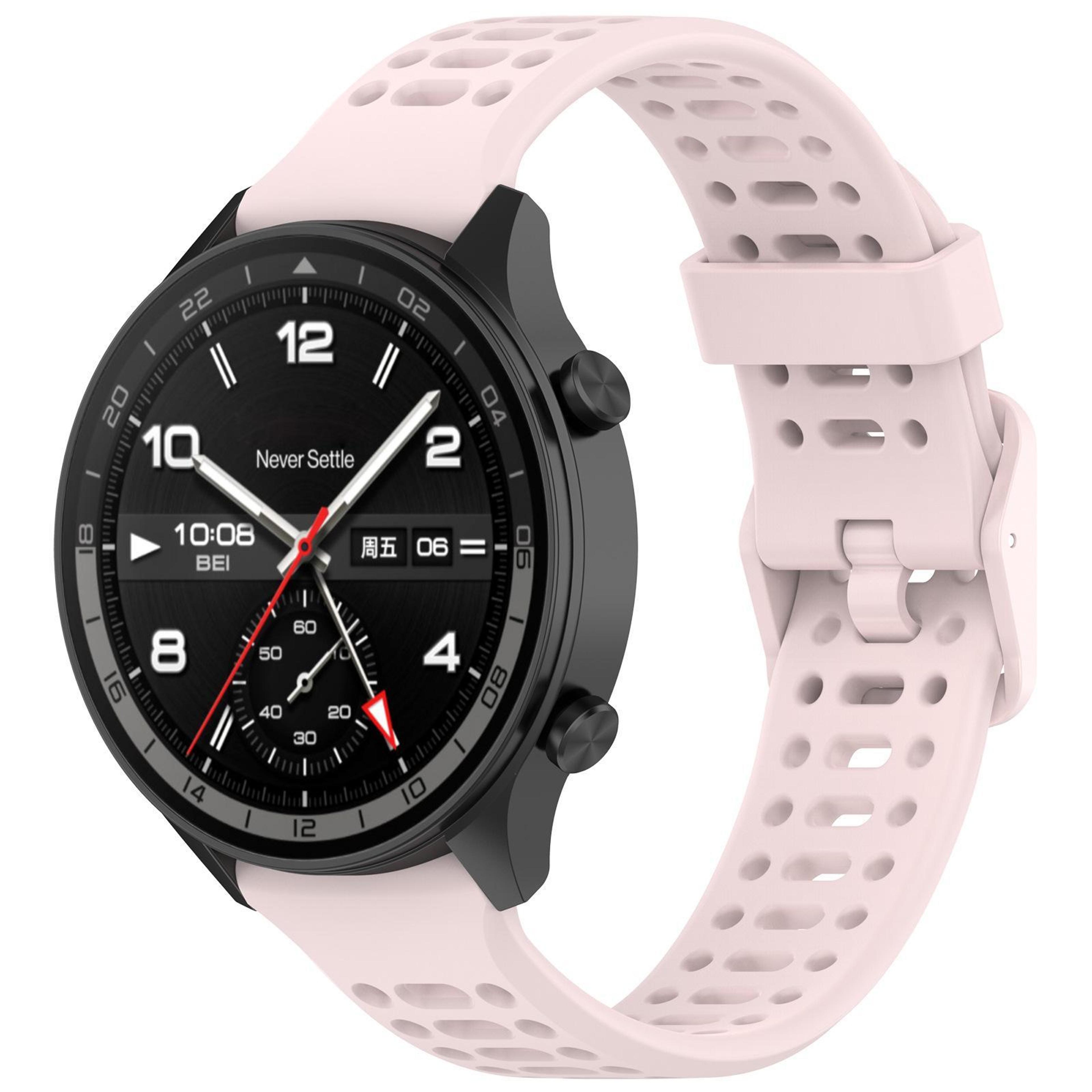 Watch Sport Band Breathable Silicone Watch Band Soft Replacement Sport Watch Strap 12