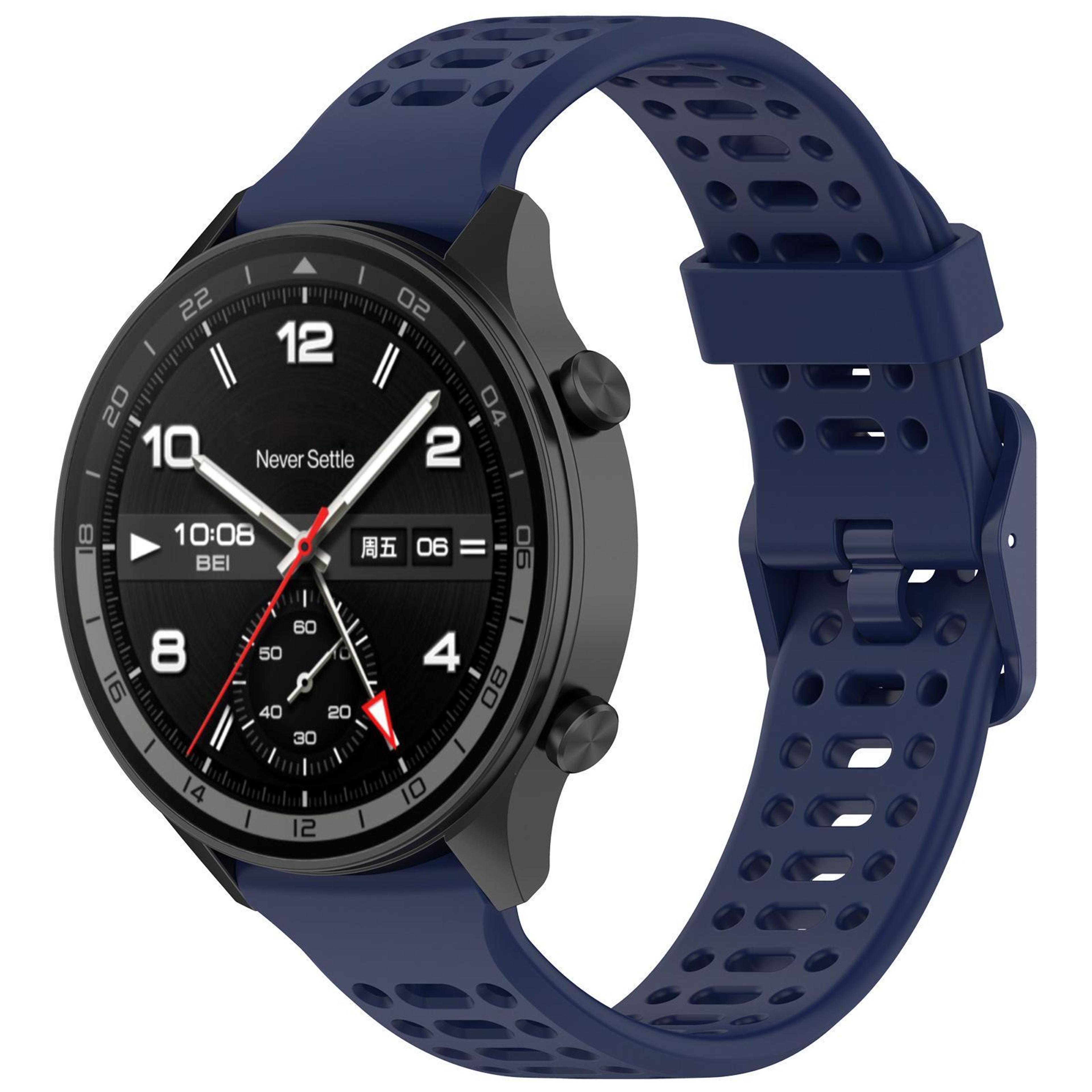 Watch Sport Band Breathable Silicone Watch Band Soft Replacement Sport Watch Strap 15