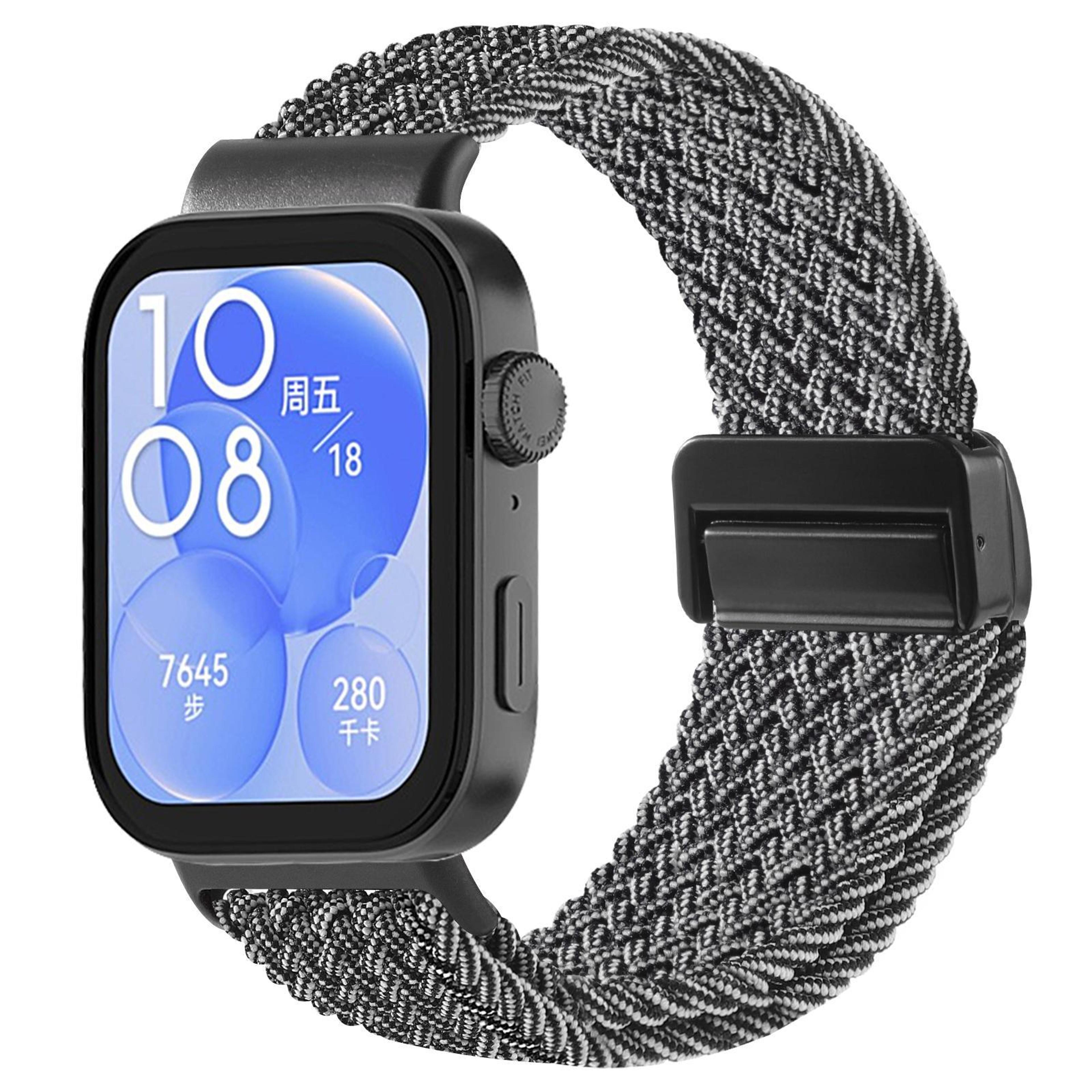 Huawei Watch Fit 5 Fit 5 Pro Fit 4 Braided Watch Band With Magnetic Buckle Nylon Strap 13