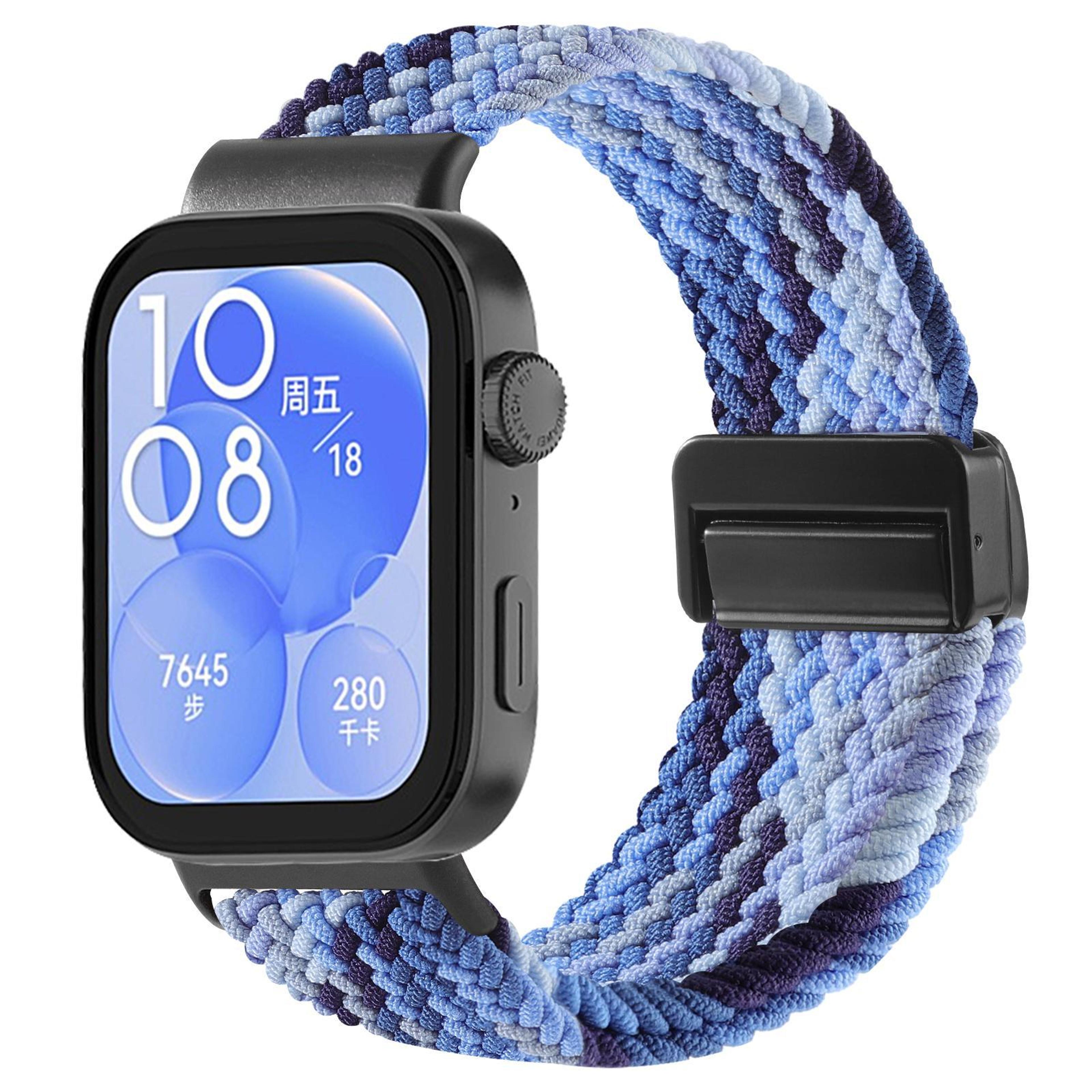Huawei Watch Fit 5 Fit 5 Pro Fit 4 Braided Watch Band With Magnetic Buckle Nylon Strap 10