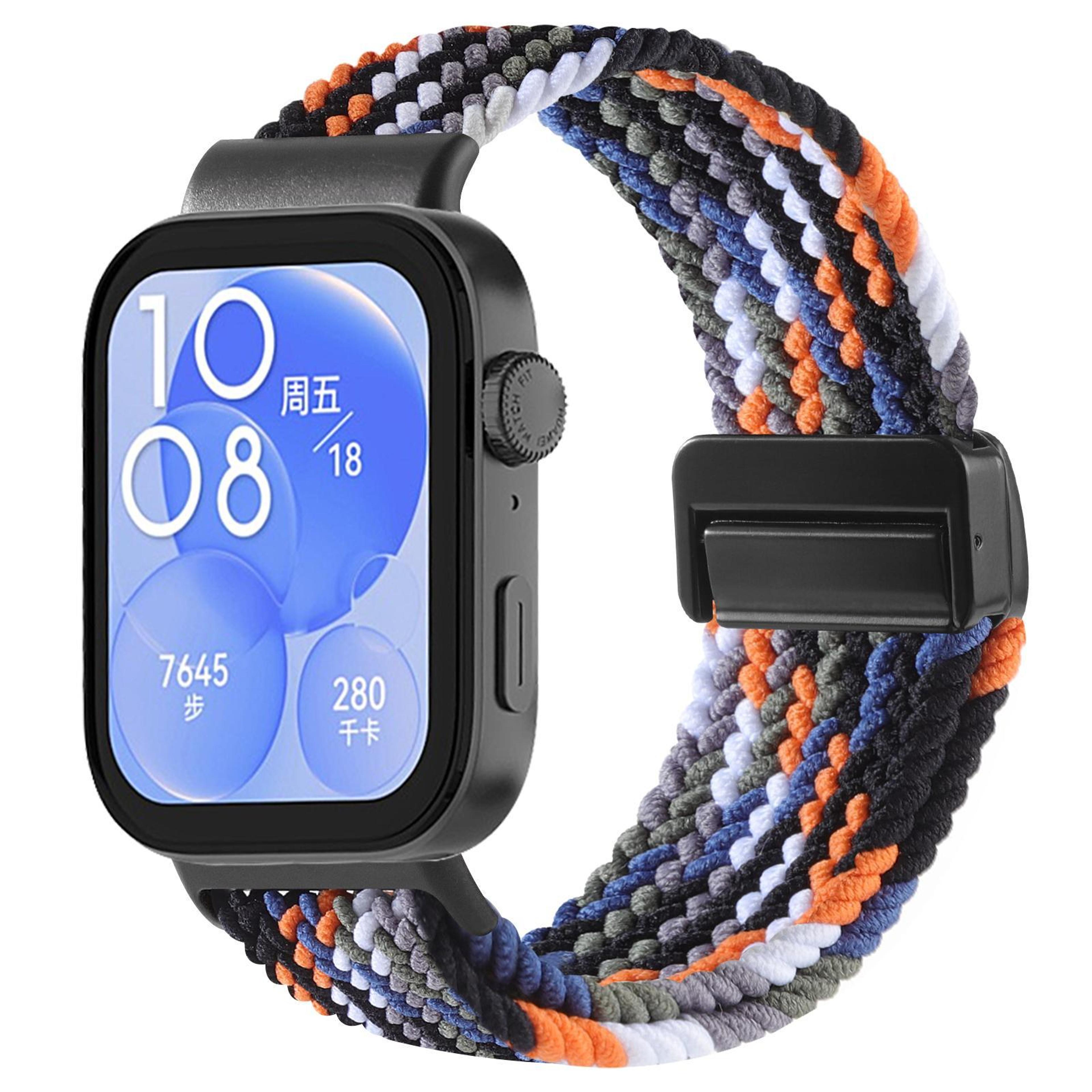 Huawei Watch Fit 5 Fit 5 Pro Fit 4 Braided Watch Band With Magnetic Buckle Nylon Strap 17