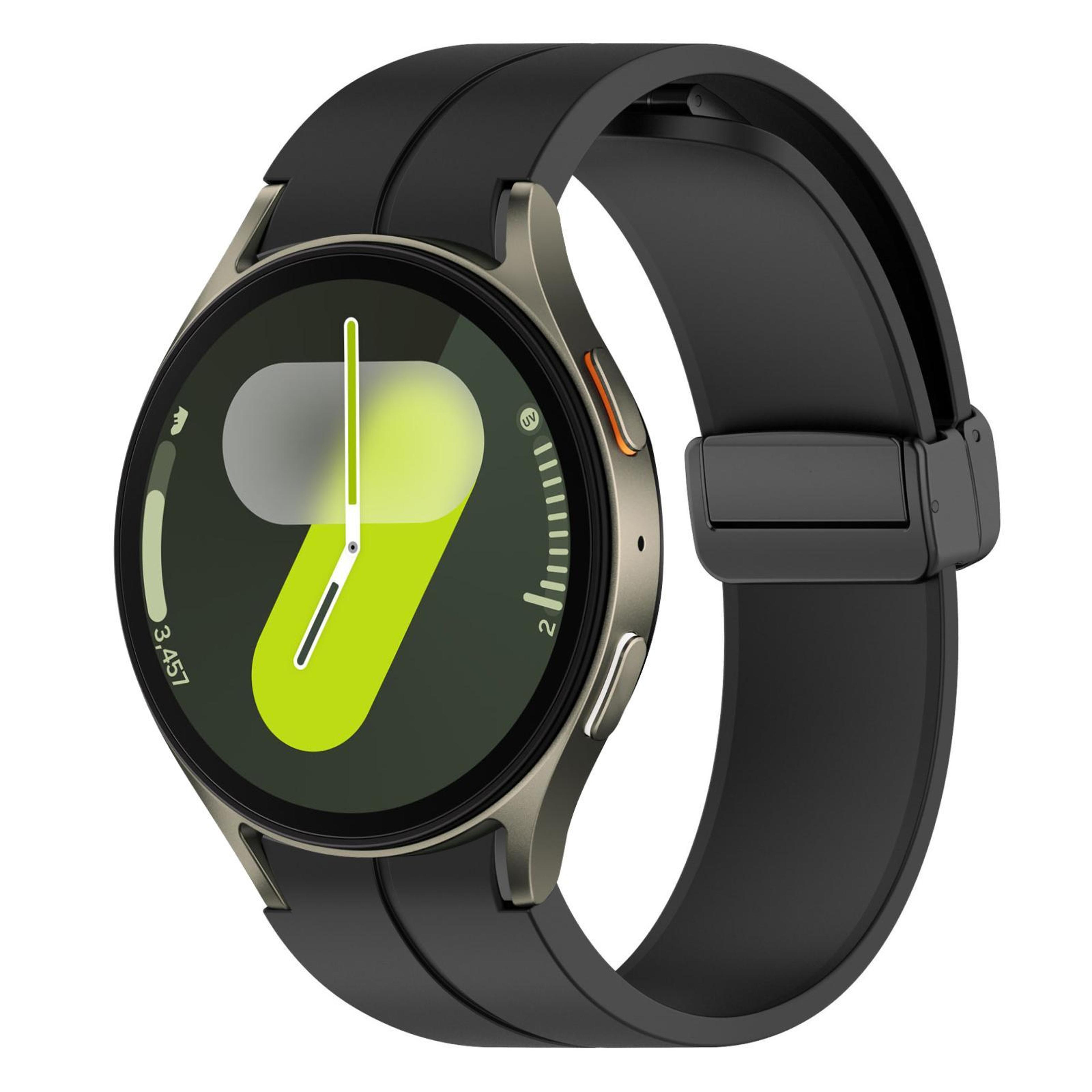 XDfind Samsung Galaxy Watch Band Magnetic Buckle Silicone Watch Band For Watch7 FE 6 5 4 8