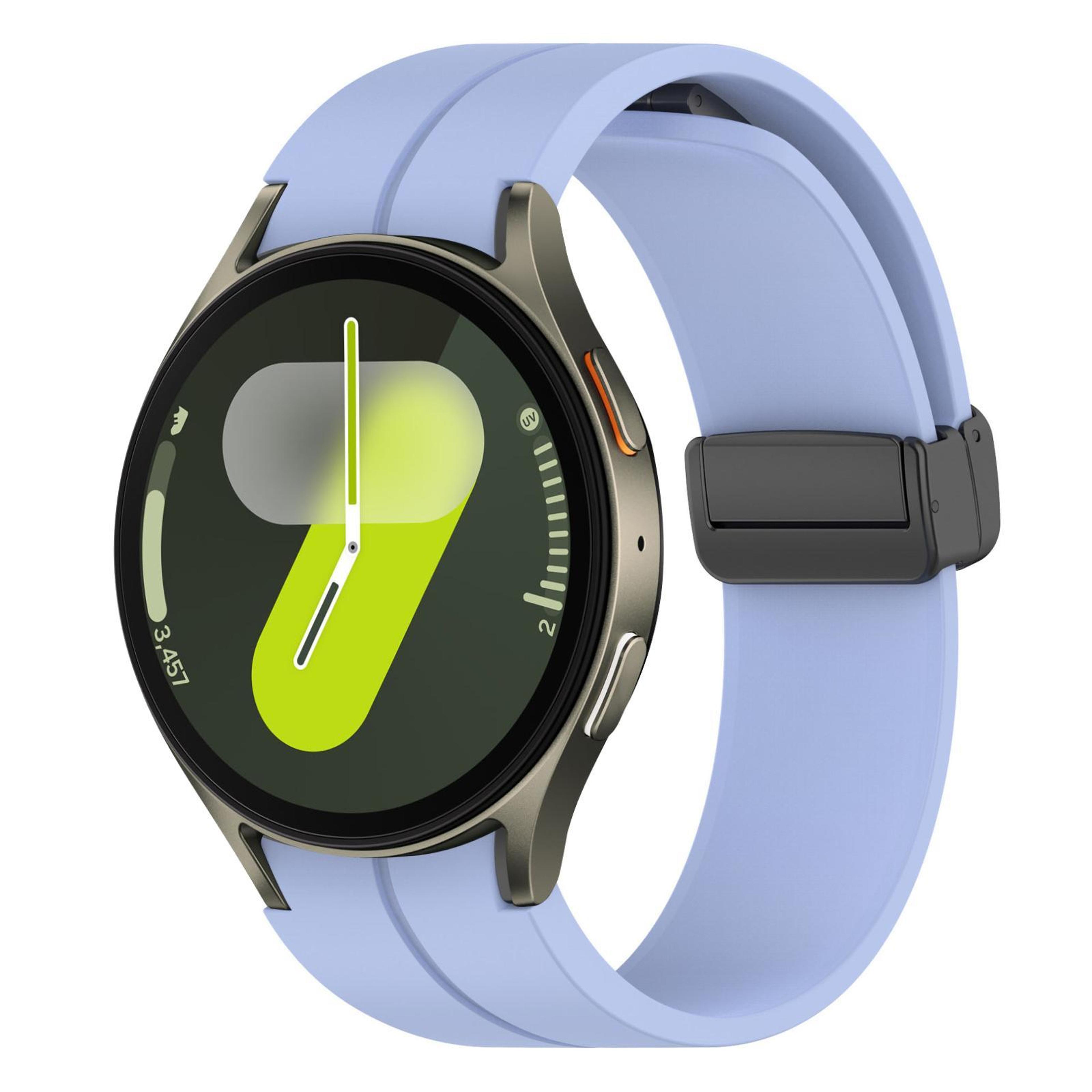 XDfind Samsung Galaxy Watch Band Magnetic Buckle Silicone Watch Band For Watch7 FE 6 5 4 12