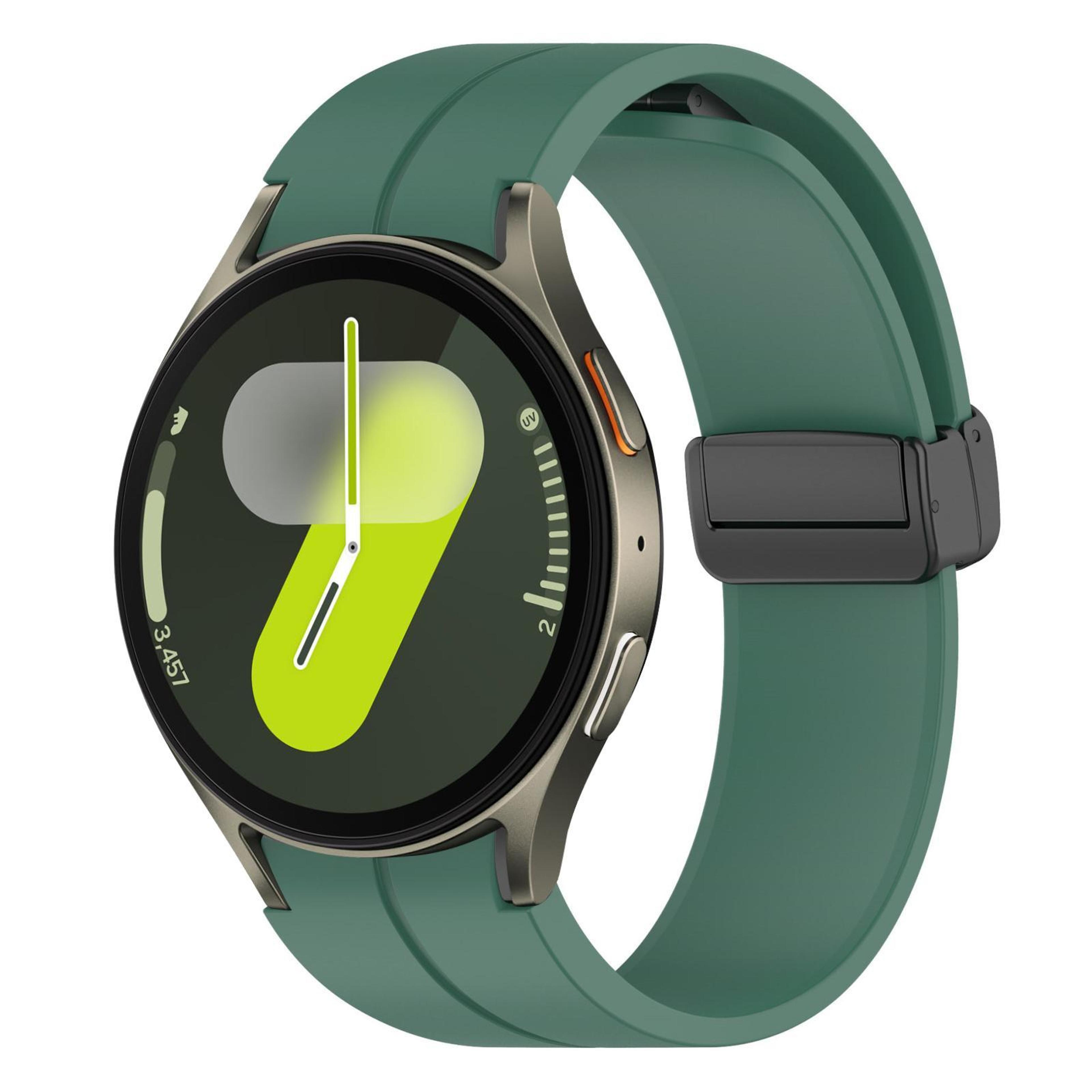 XDfind Samsung Galaxy Watch Band Magnetic Buckle Silicone Watch Band For Watch7 FE 6 5 4 14