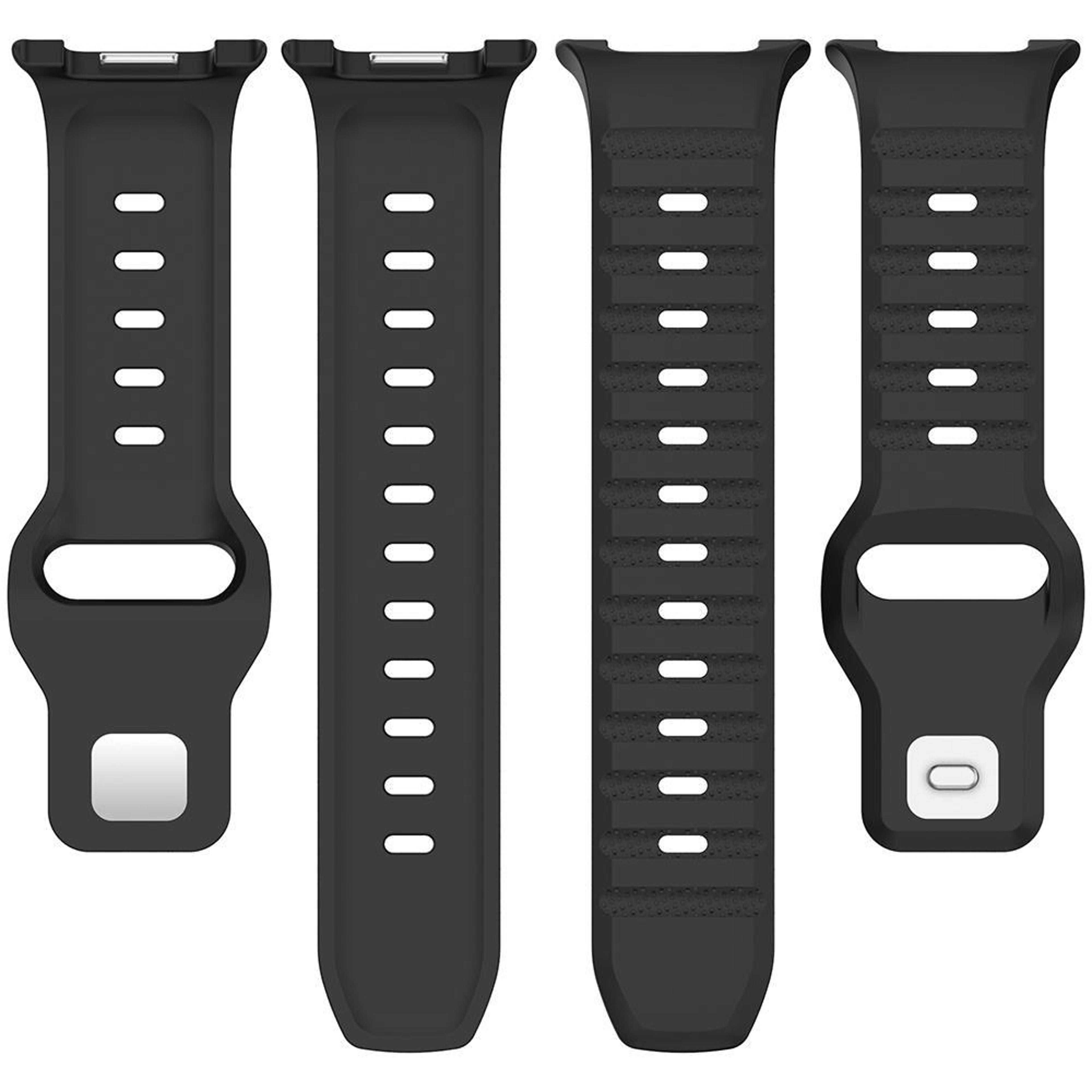 XDfind Samsung Galaxy Watch Ultra Band Silicone Sport Strap With Silver Stud Buckle 13