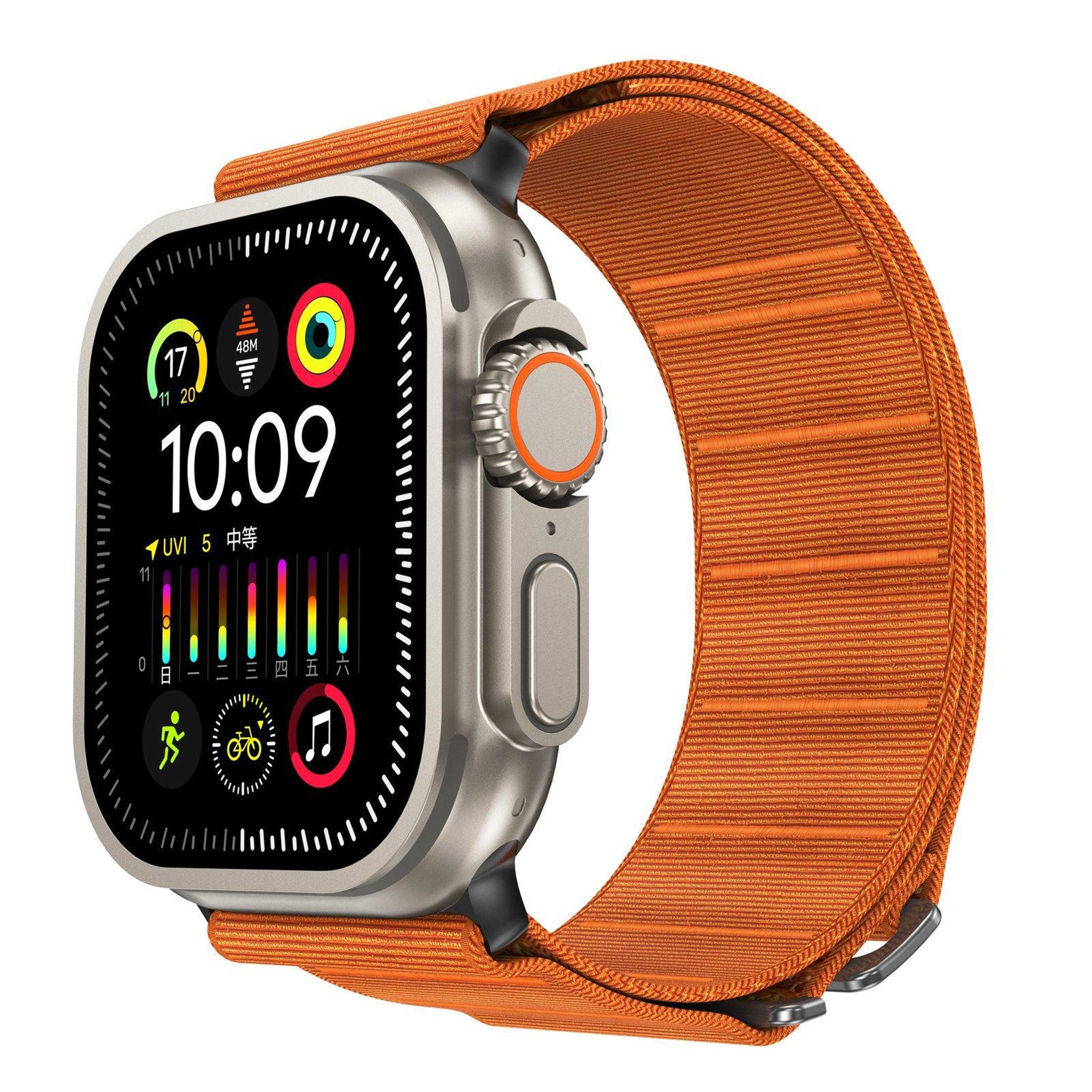 Traveler Apple Watch Nylon Band Breathable Adjustable Strap For Apple Watch 13